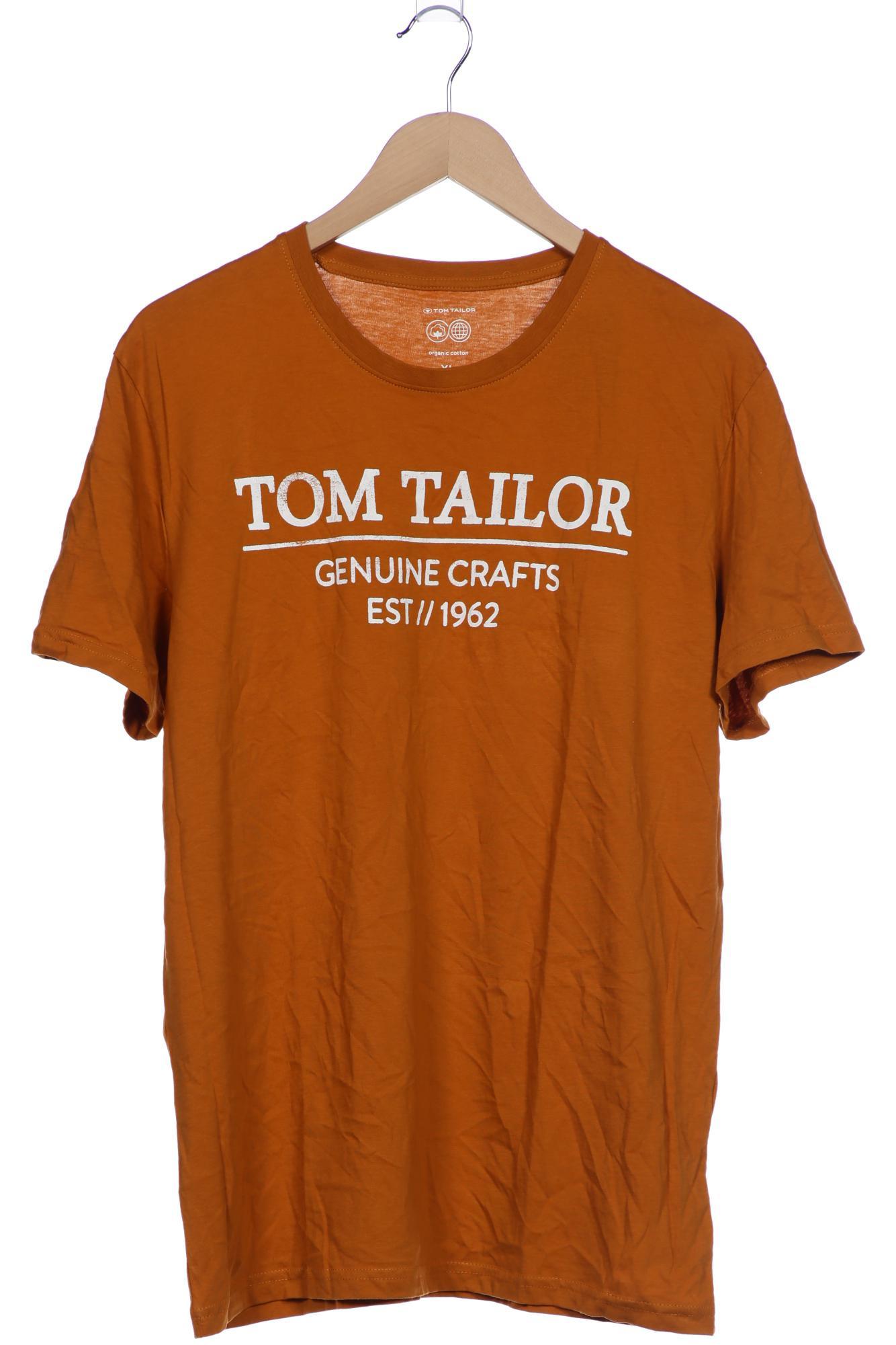 

Tom Tailor Herren T-Shirt, orange, Gr. 54