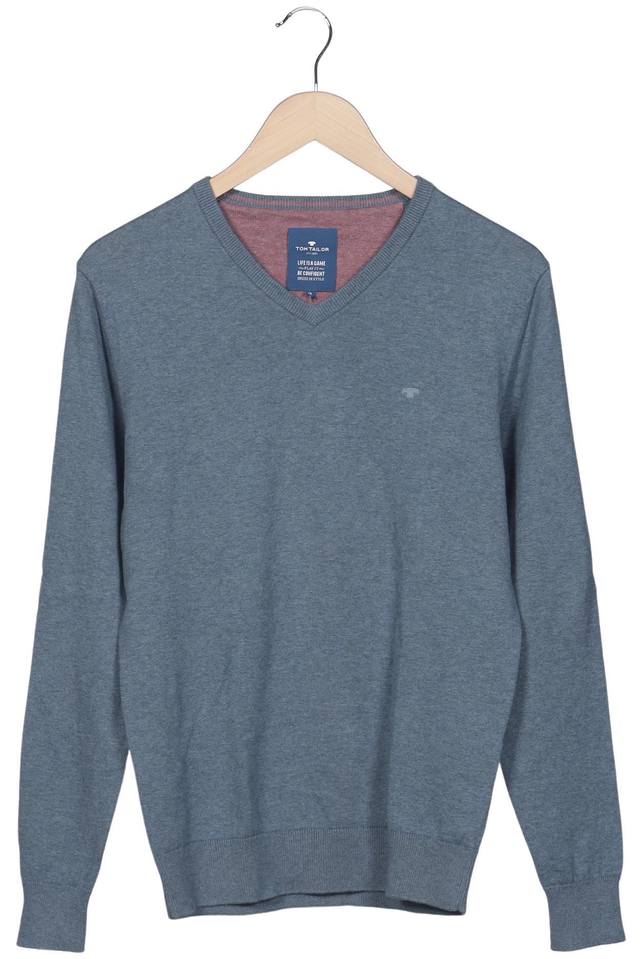 

Tom Tailor Herren Pullover, blau, Gr. 48