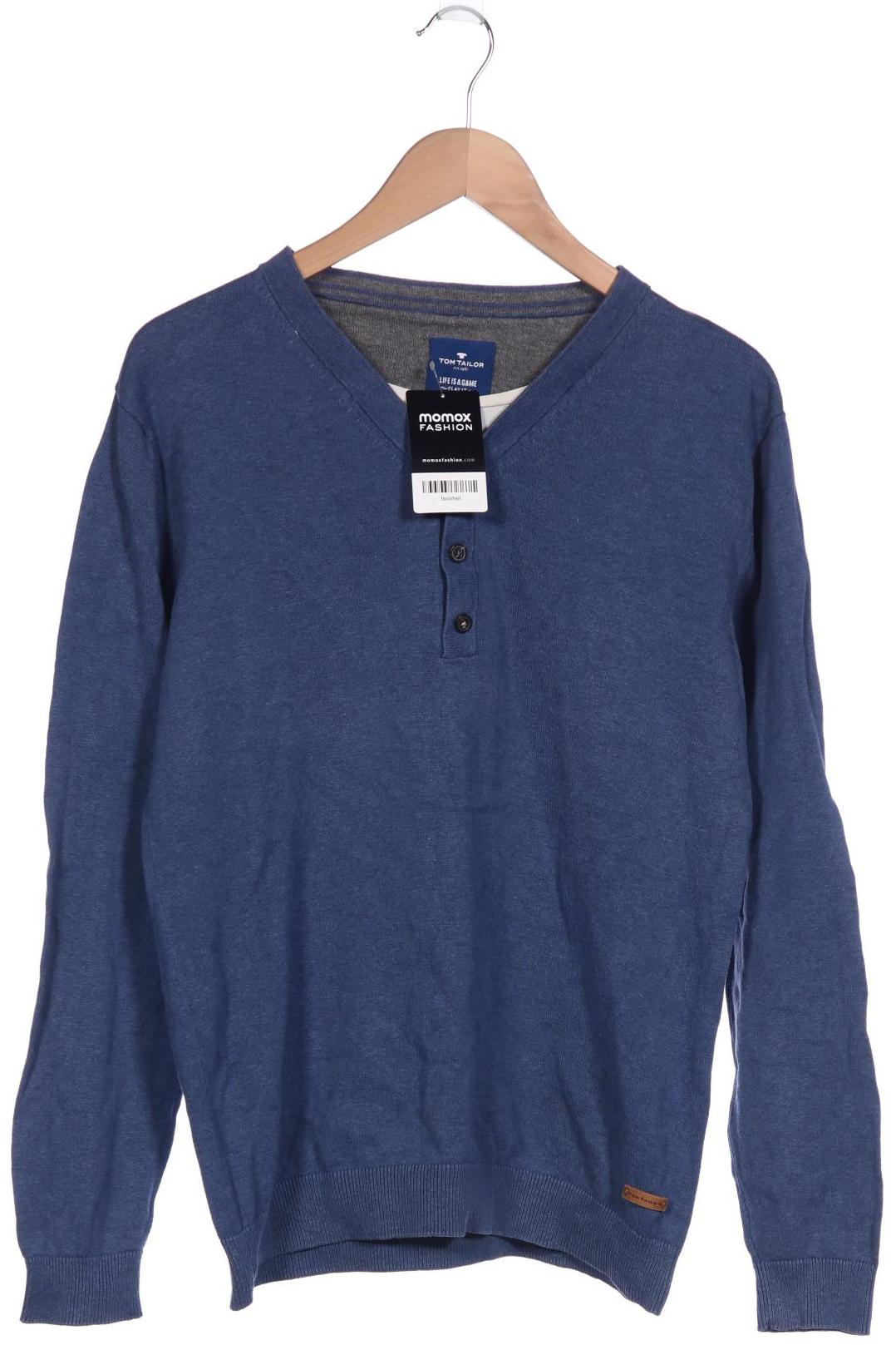 

Tom Tailor Herren Pullover, blau, Gr. 48