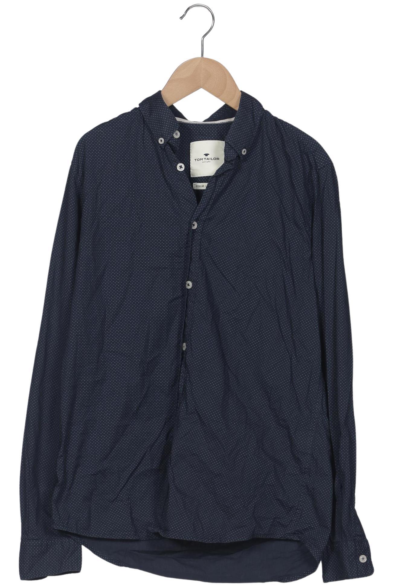 

Tom Tailor Herren Hemd, marineblau, Gr. 46