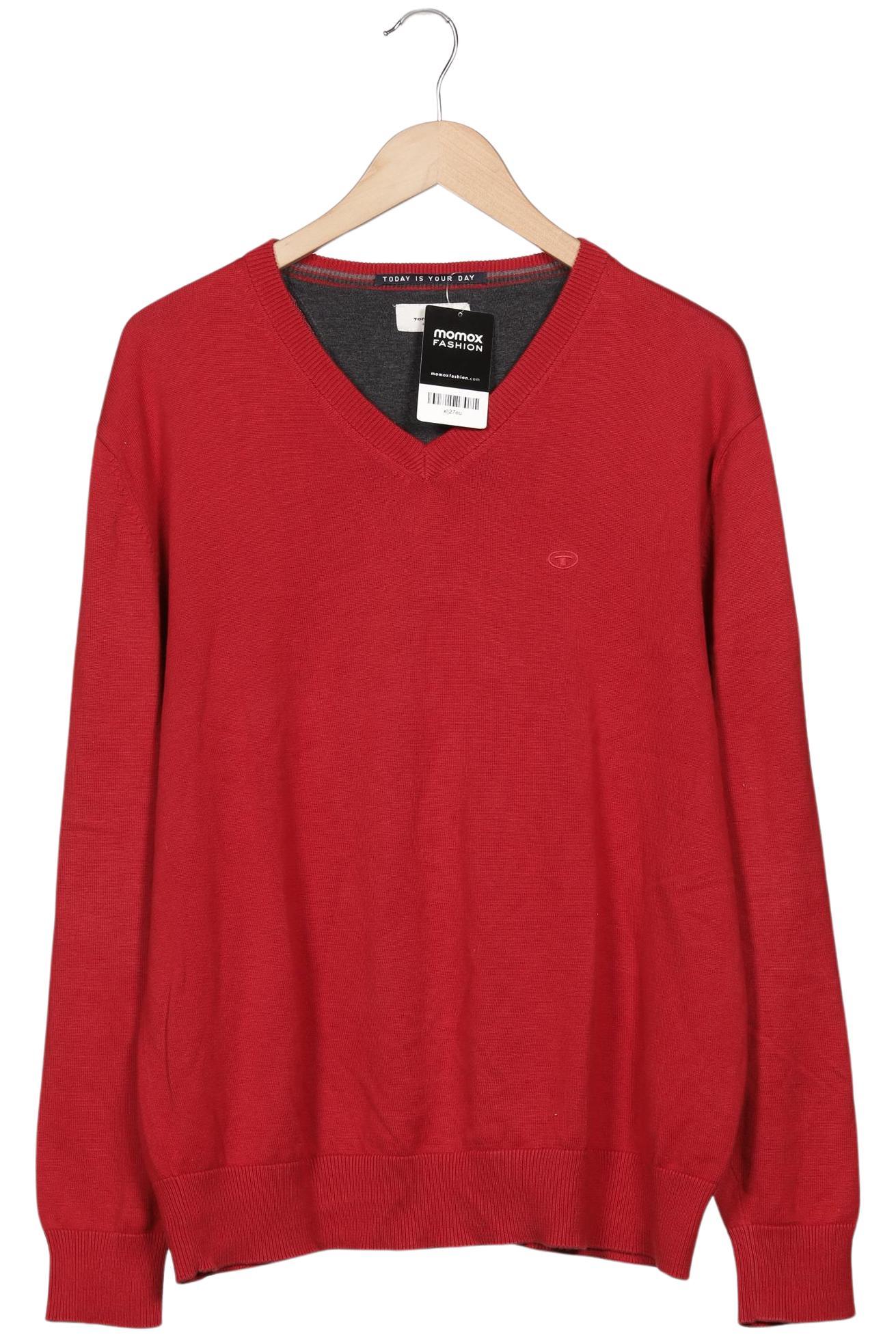 Thumbnail - Tom Tailor Herren Pullover, rot, Gr. 54