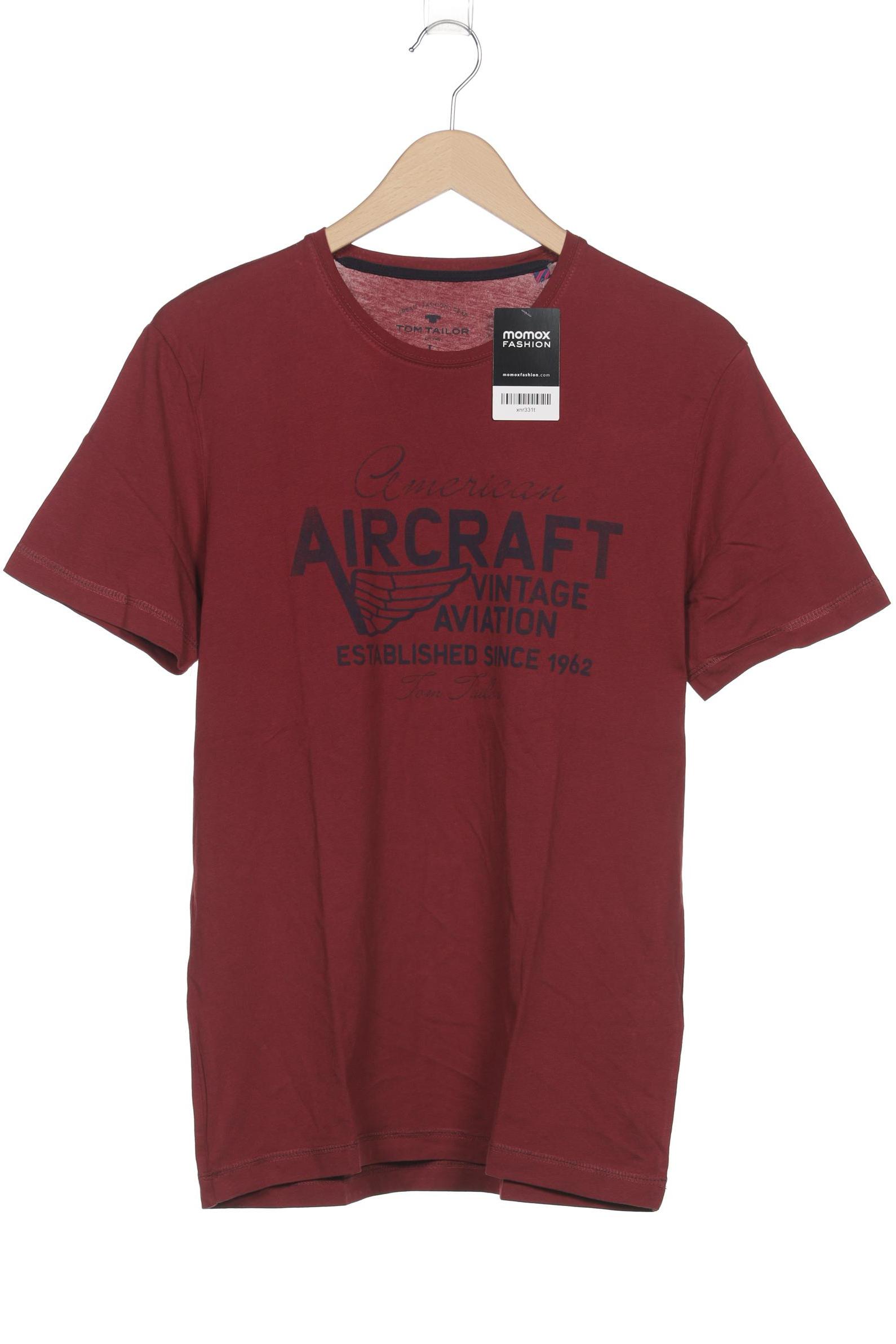 

Tom Tailor Herren T-Shirt, bordeaux, Gr. 52