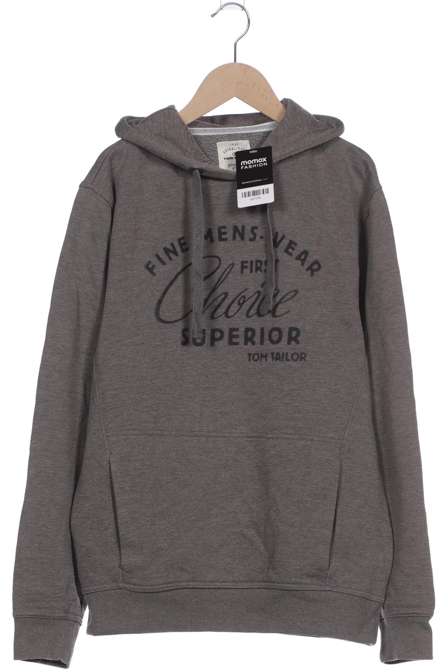 Thumbnail - Tom Tailor Herren Kapuzenpullover, grau, Gr. 52