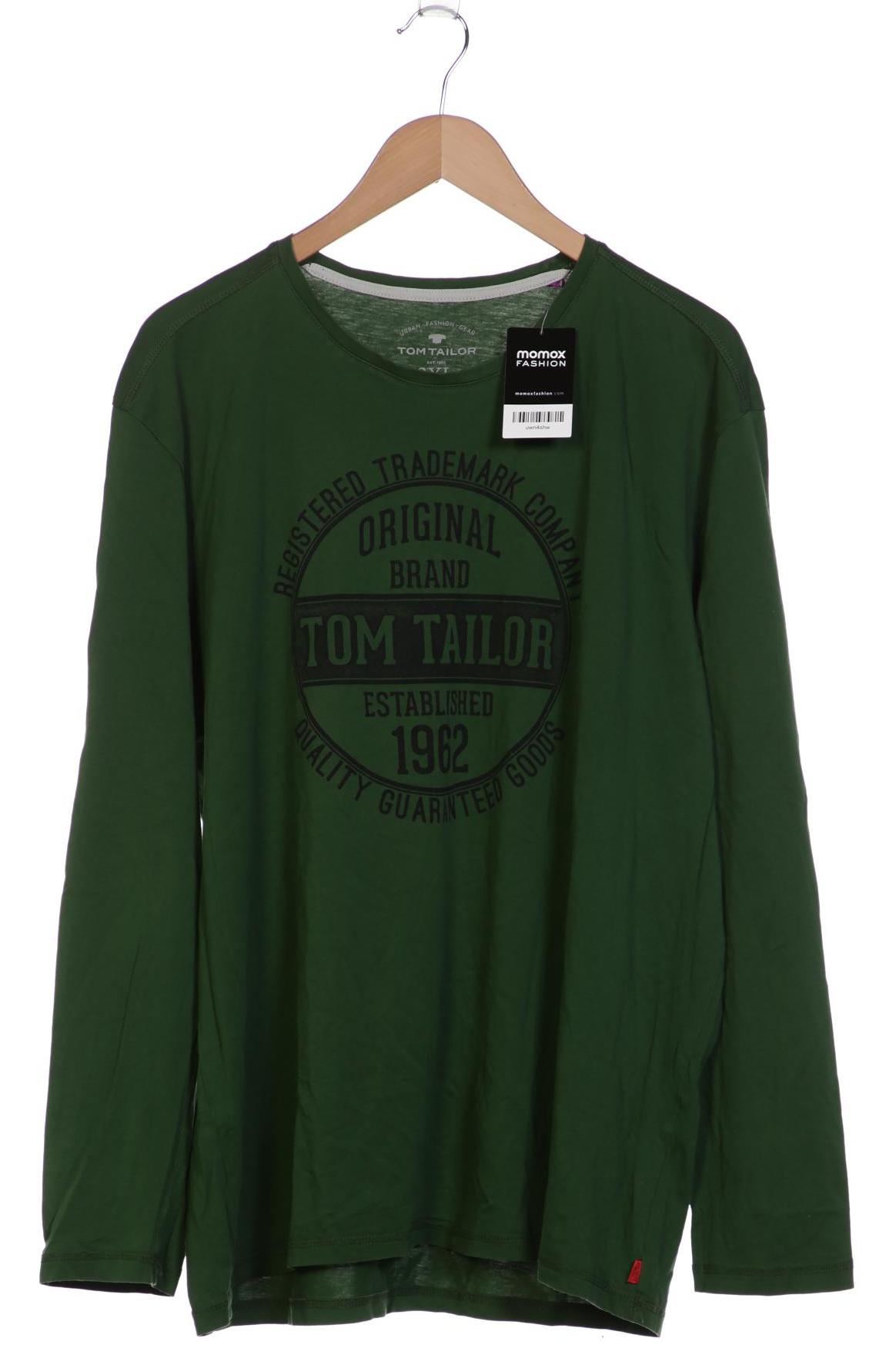 

Tom Tailor Herren Langarmshirt, grün, Gr. 58