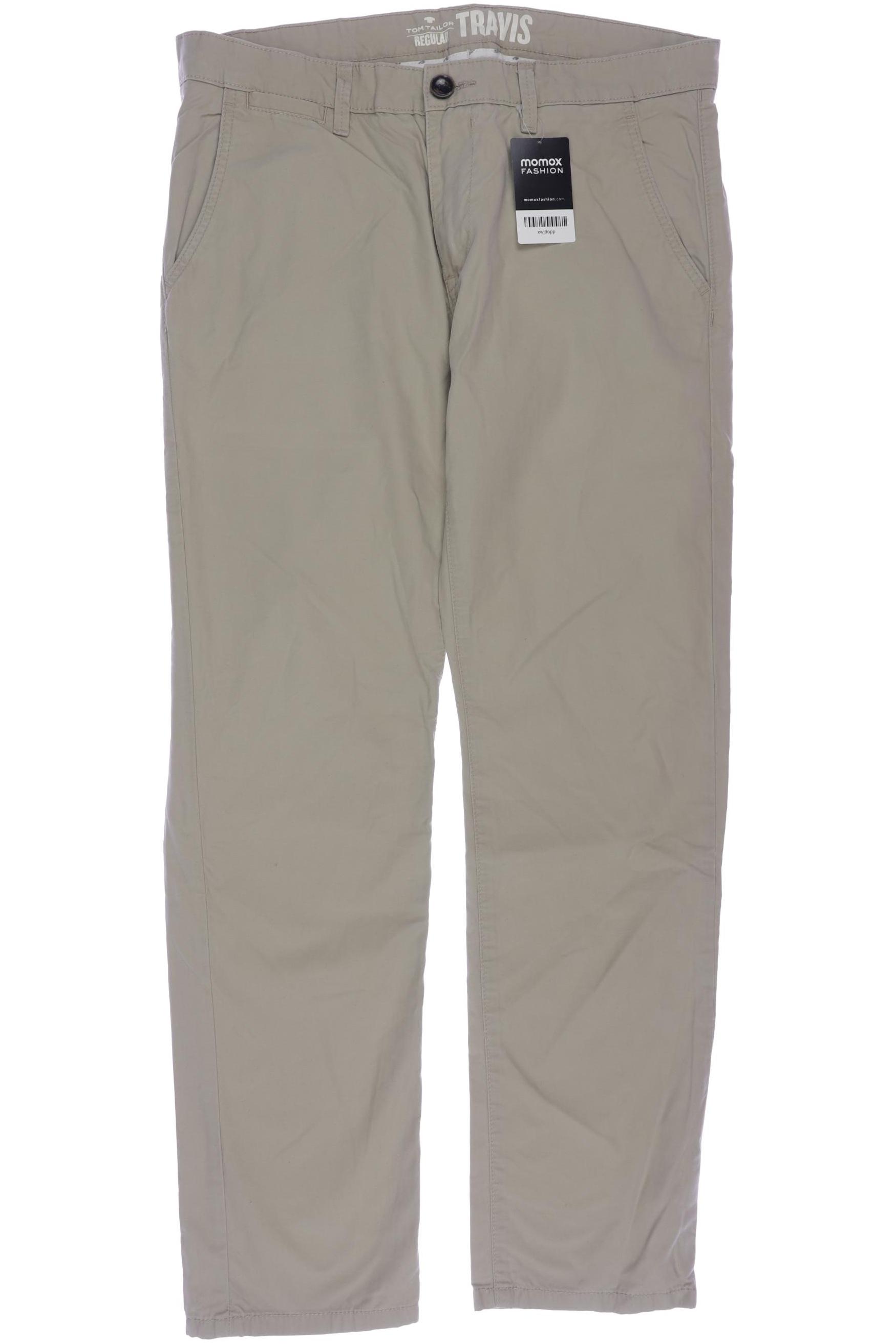 

Tom Tailor Herren Stoffhose, beige, Gr. 34