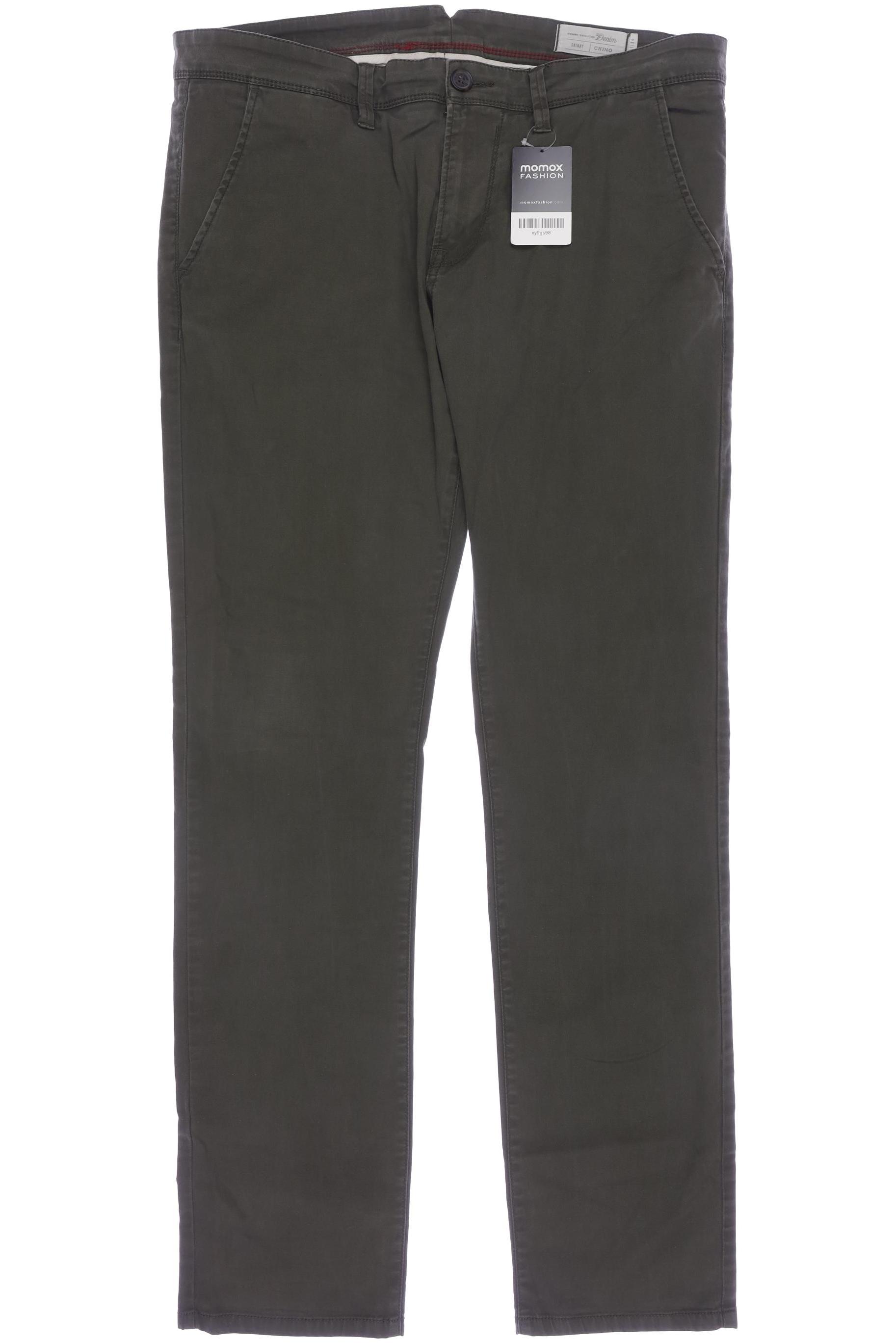 

Tom Tailor Herren Stoffhose, grün, Gr. 36
