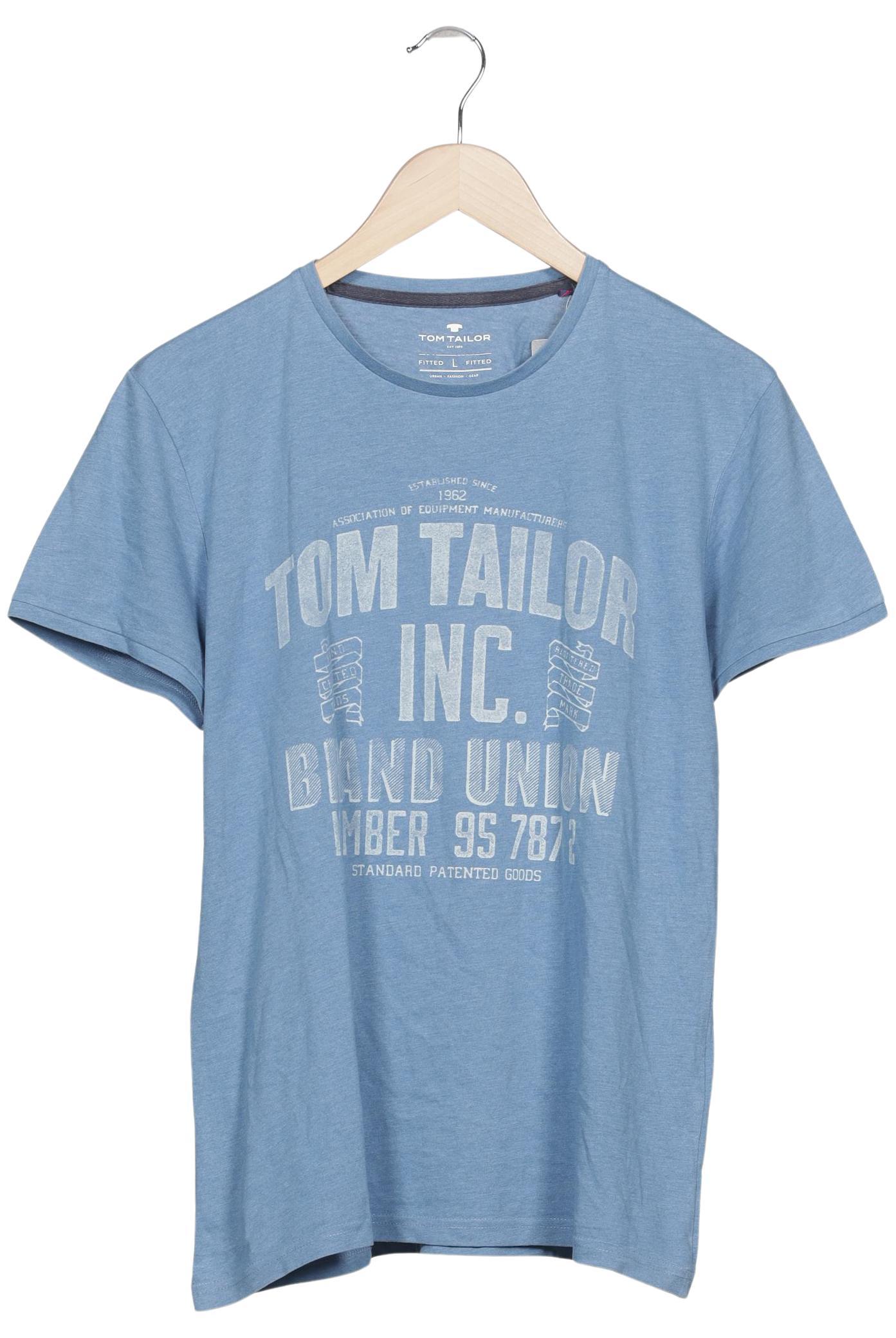 

Tom Tailor Herren T-Shirt, hellblau, Gr. 52