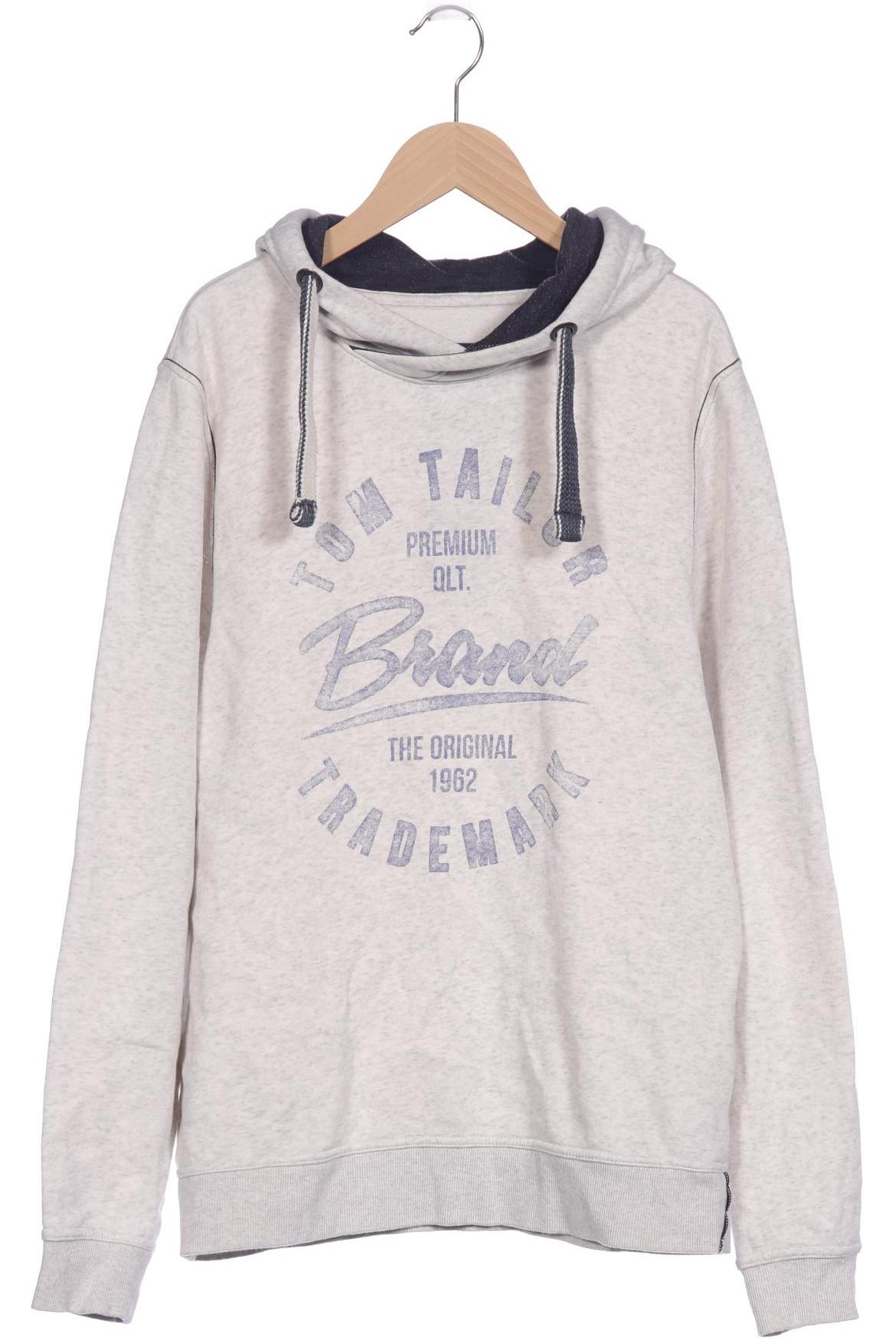 

Tom Tailor Herren Kapuzenpullover, grau, Gr. 48