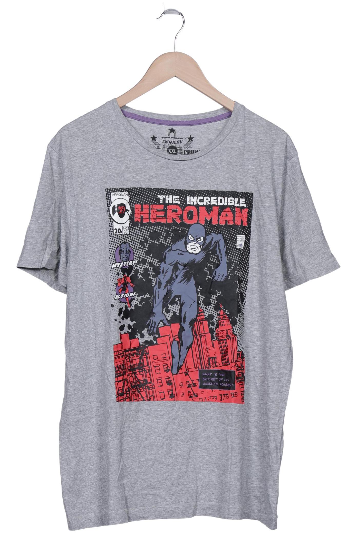 

Tom Tailor Herren T-Shirt, grau, Gr. 56