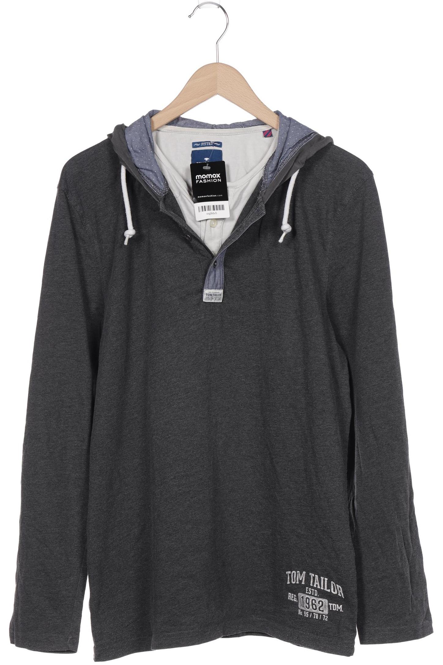 

Tom Tailor Herren Kapuzenpullover, grau