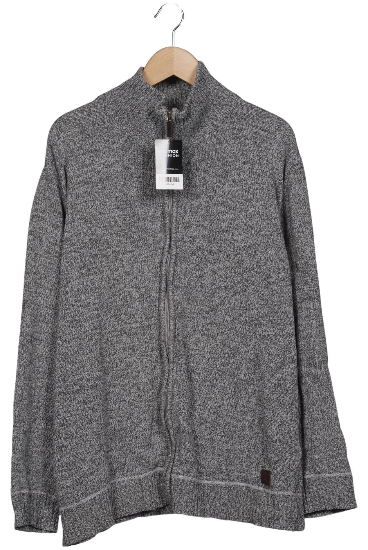 

Tom Tailor Herren Strickjacke, grau, Gr. 56