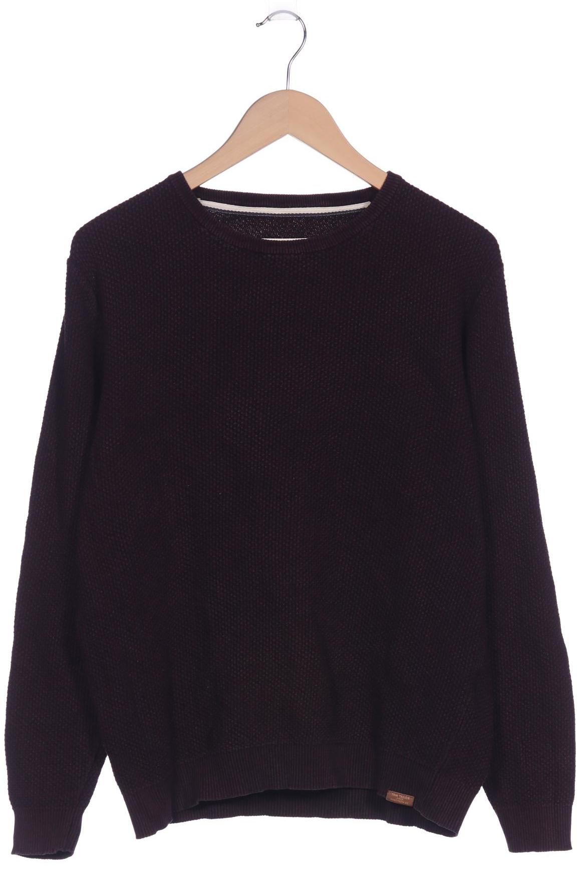 Thumbnail - Tom Tailor Herren Pullover, bordeaux, Gr. 52