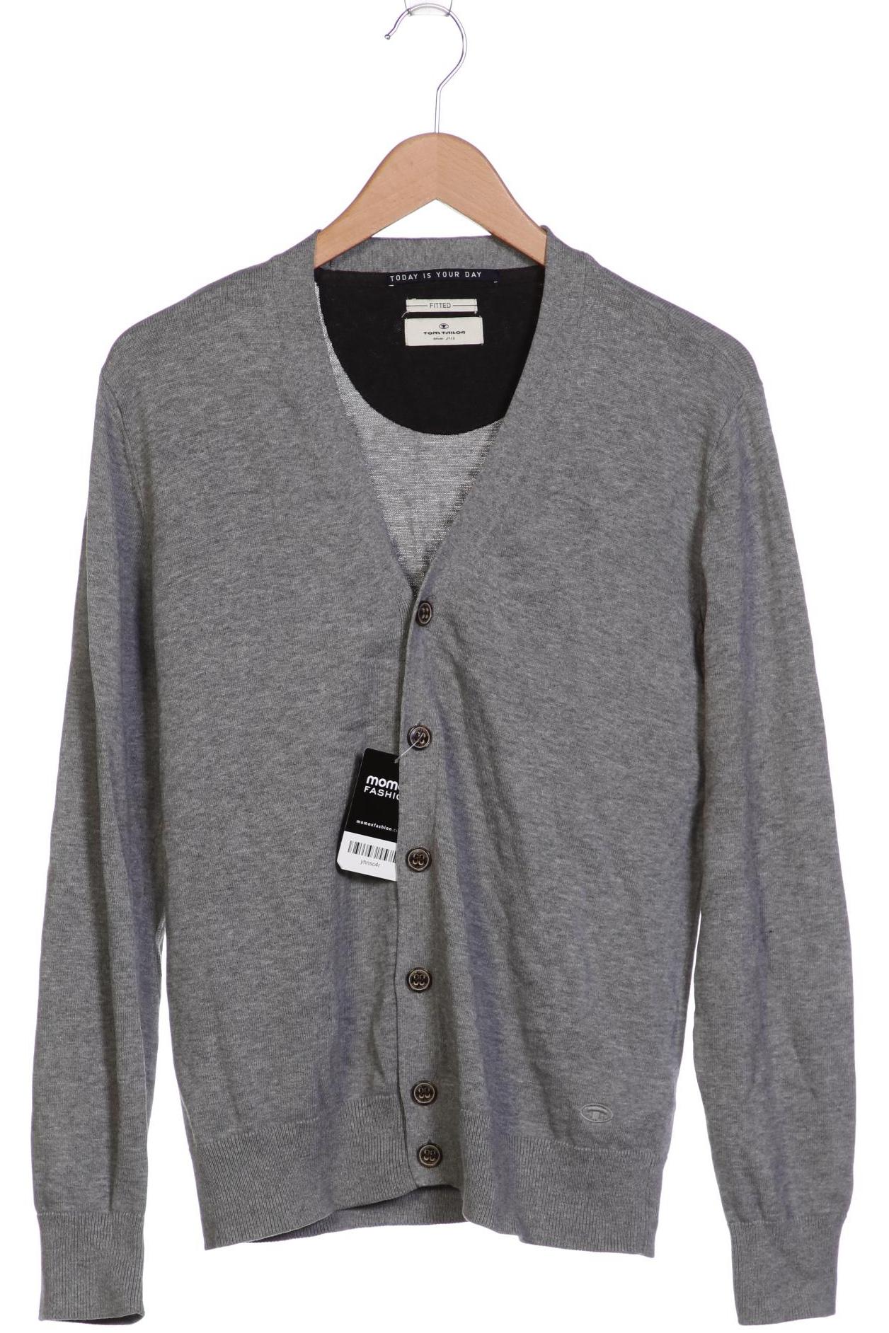 

Tom Tailor Herren Strickjacke, grau