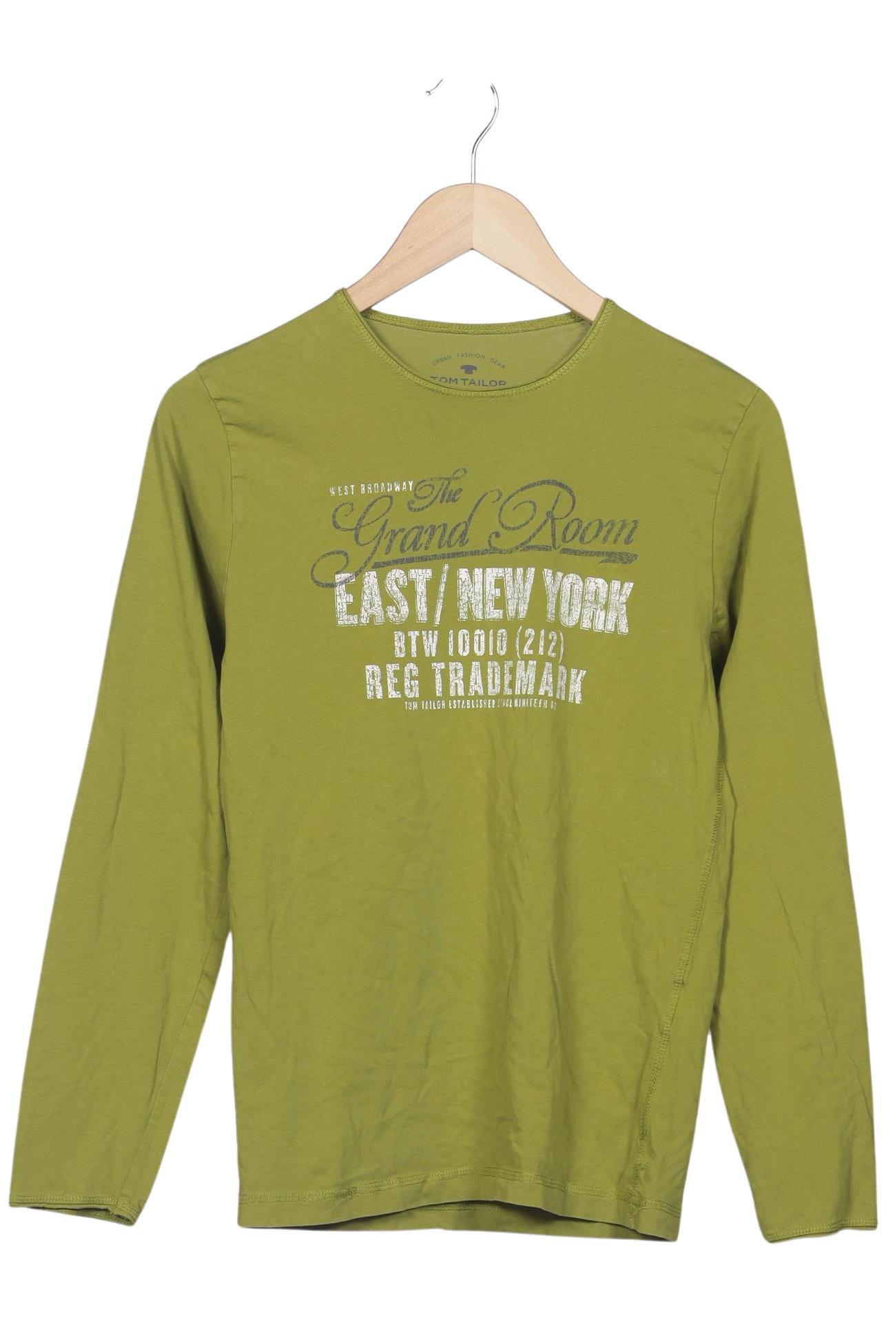 

Tom Tailor Herren Langarmshirt, grün, Gr. 46