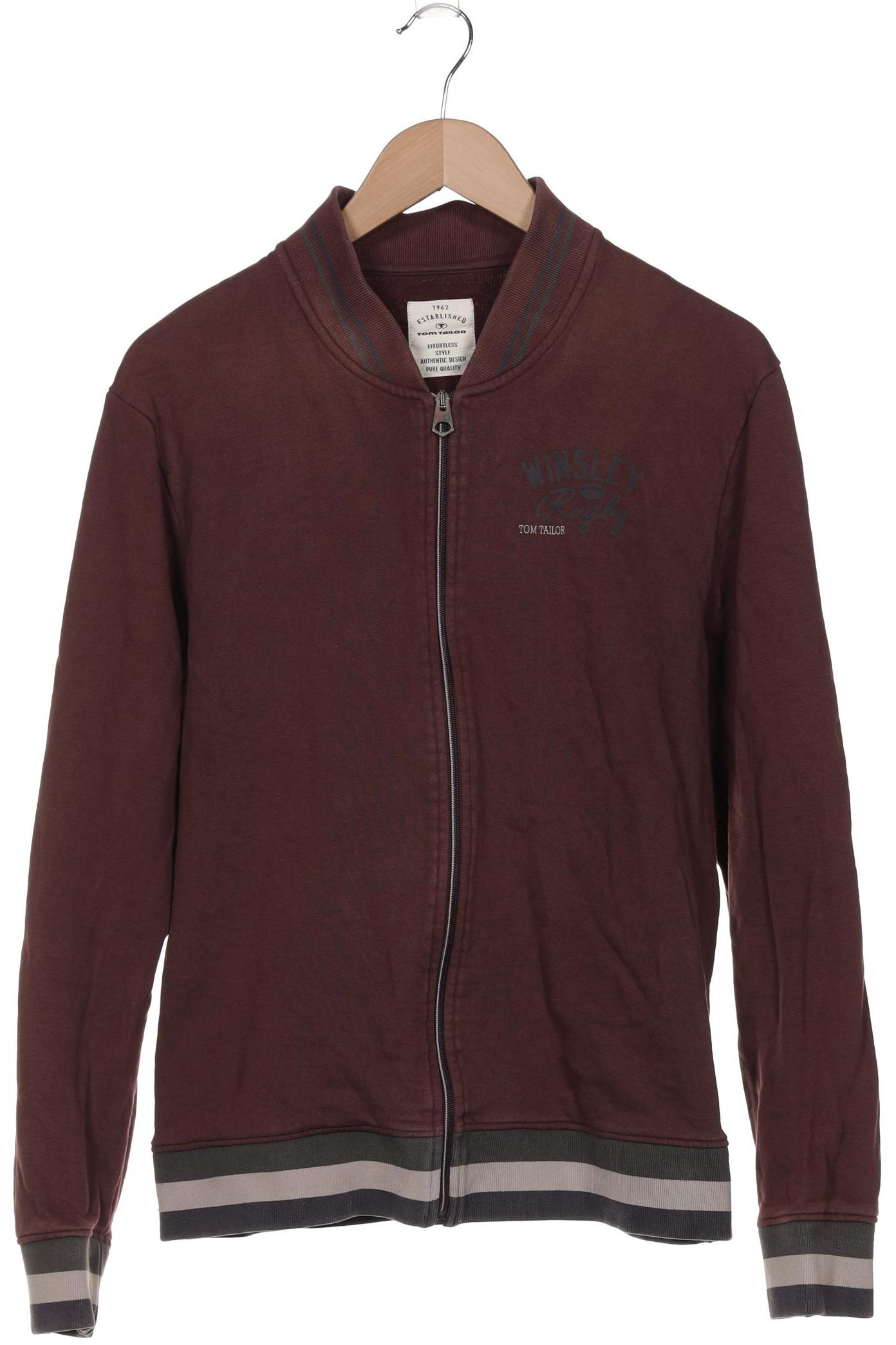 

Tom Tailor Herren Sweatshirt, bordeaux, Gr. 52