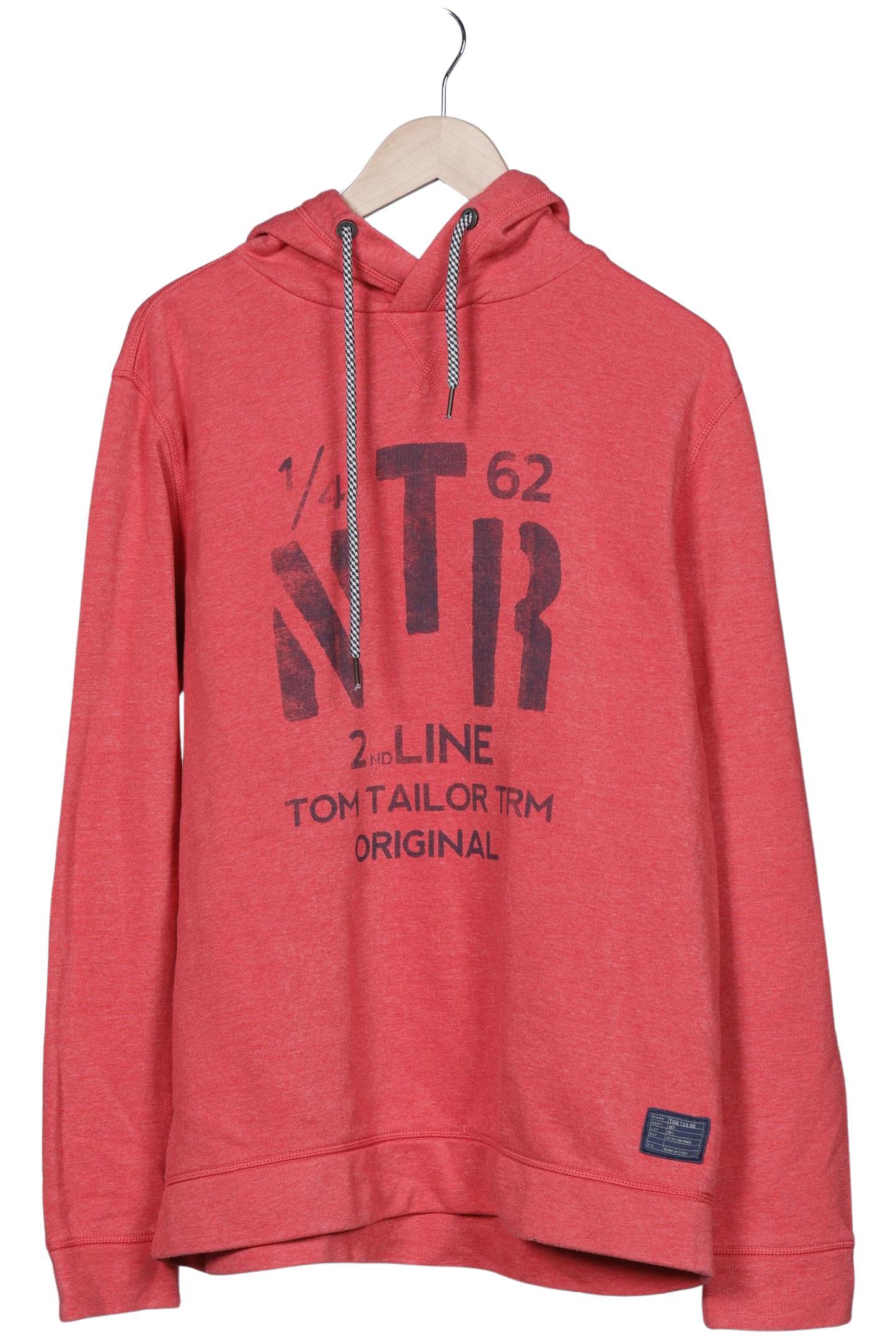 

Tom Tailor Herren Kapuzenpullover, rot, Gr. 52