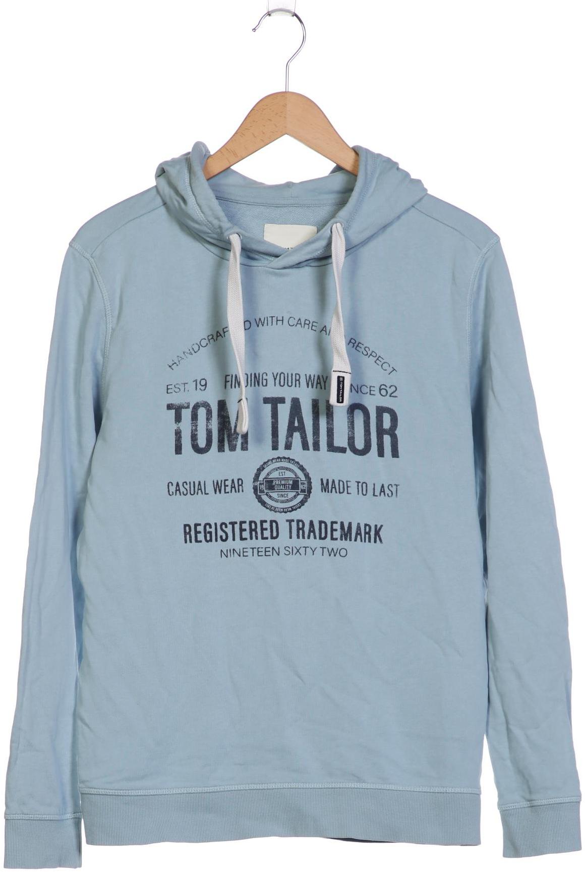 Thumbnail - Tom Tailor Herren Kapuzenpullover, hellblau, Gr. 52