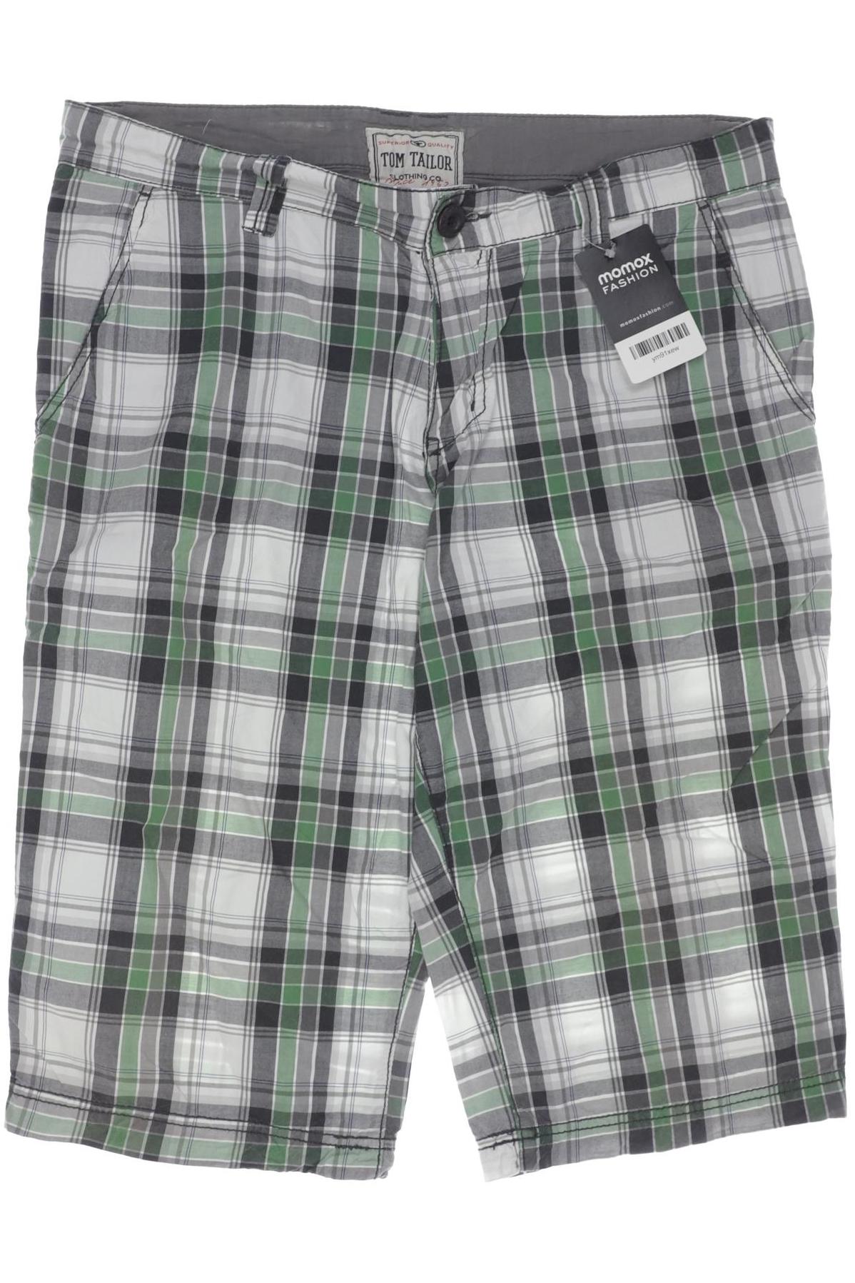 

Tom Tailor Herren Shorts, grün, Gr. 32