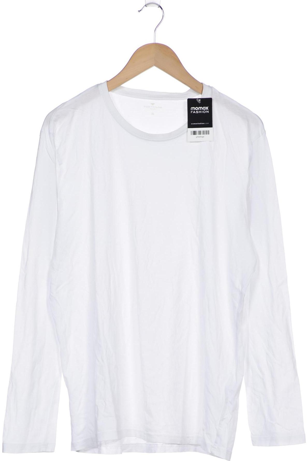 

Tom Tailor Herren Langarmshirt, weiß