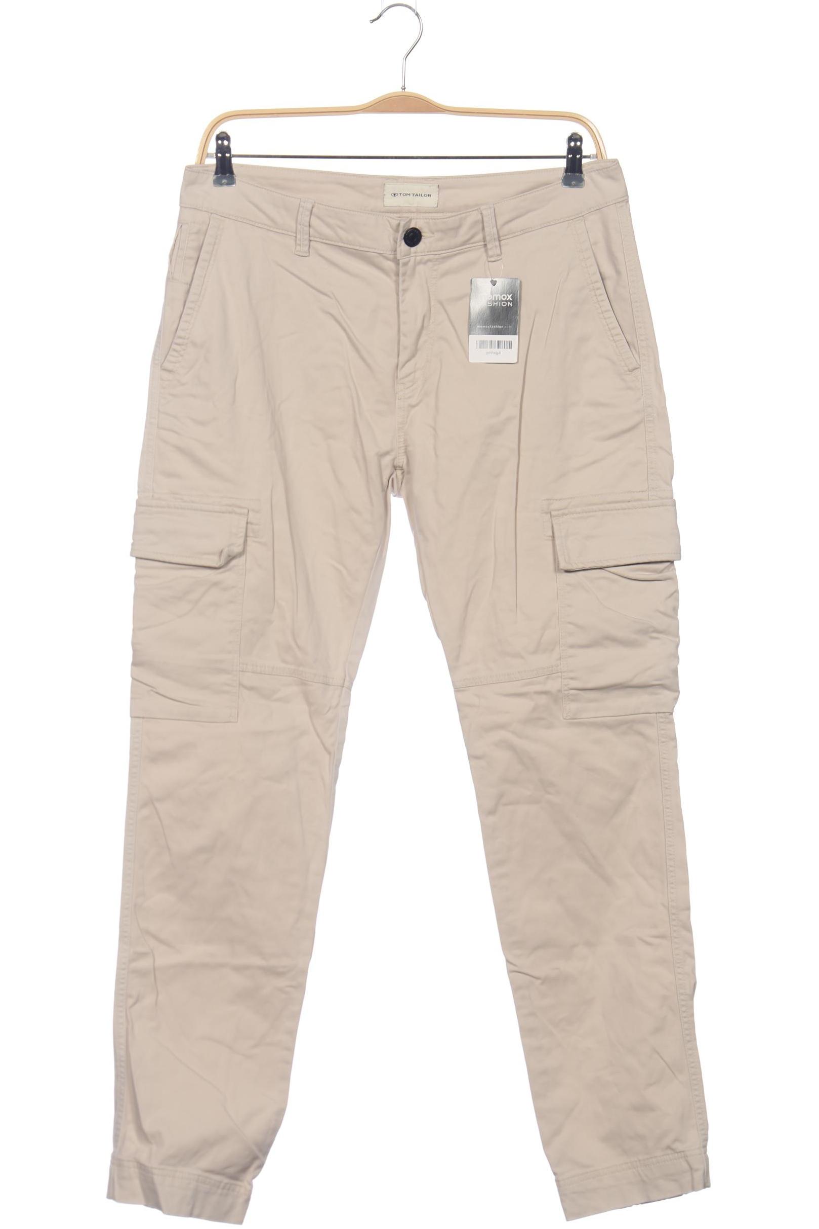 

Tom Tailor Herren Stoffhose, cremeweiß, Gr. 0