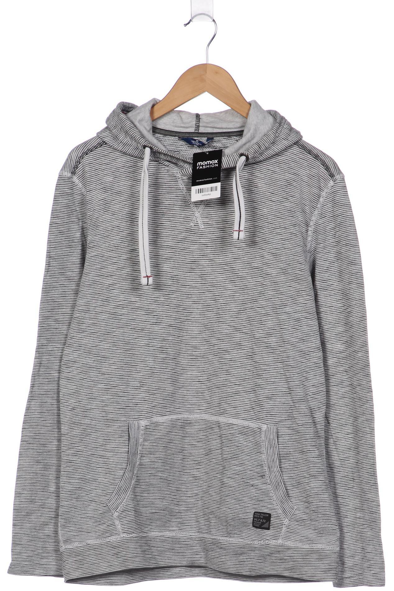 

Tom Tailor Herren Kapuzenpullover, grau, Gr. 52