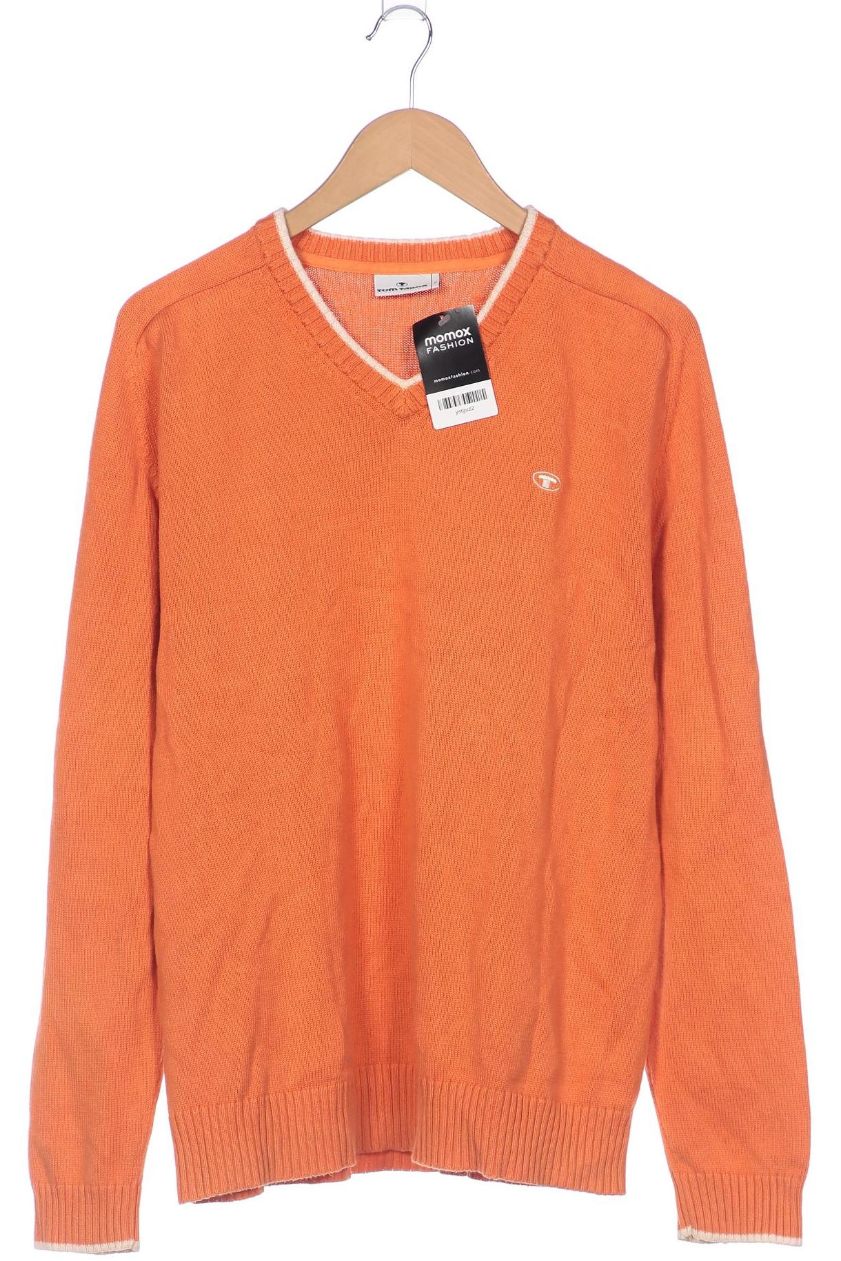 

Tom Tailor Herren Pullover, orange, Gr. 54