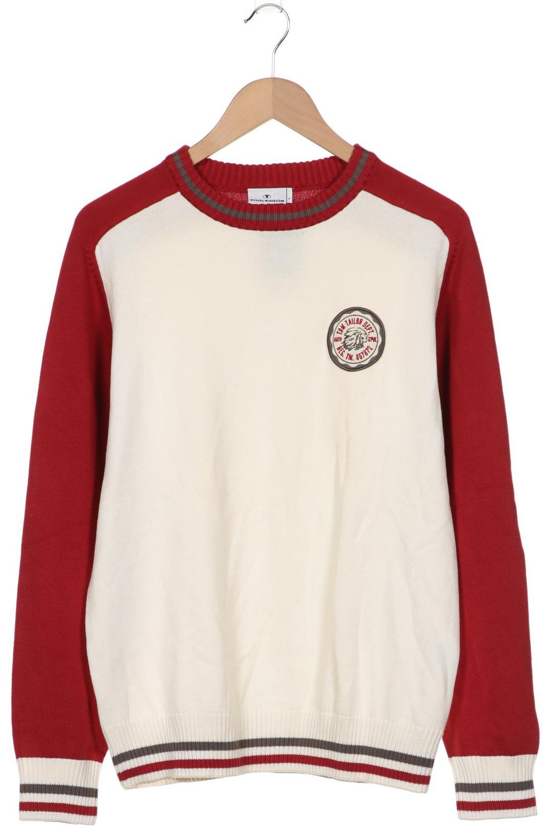 

Tom Tailor Herren Pullover, weiß
