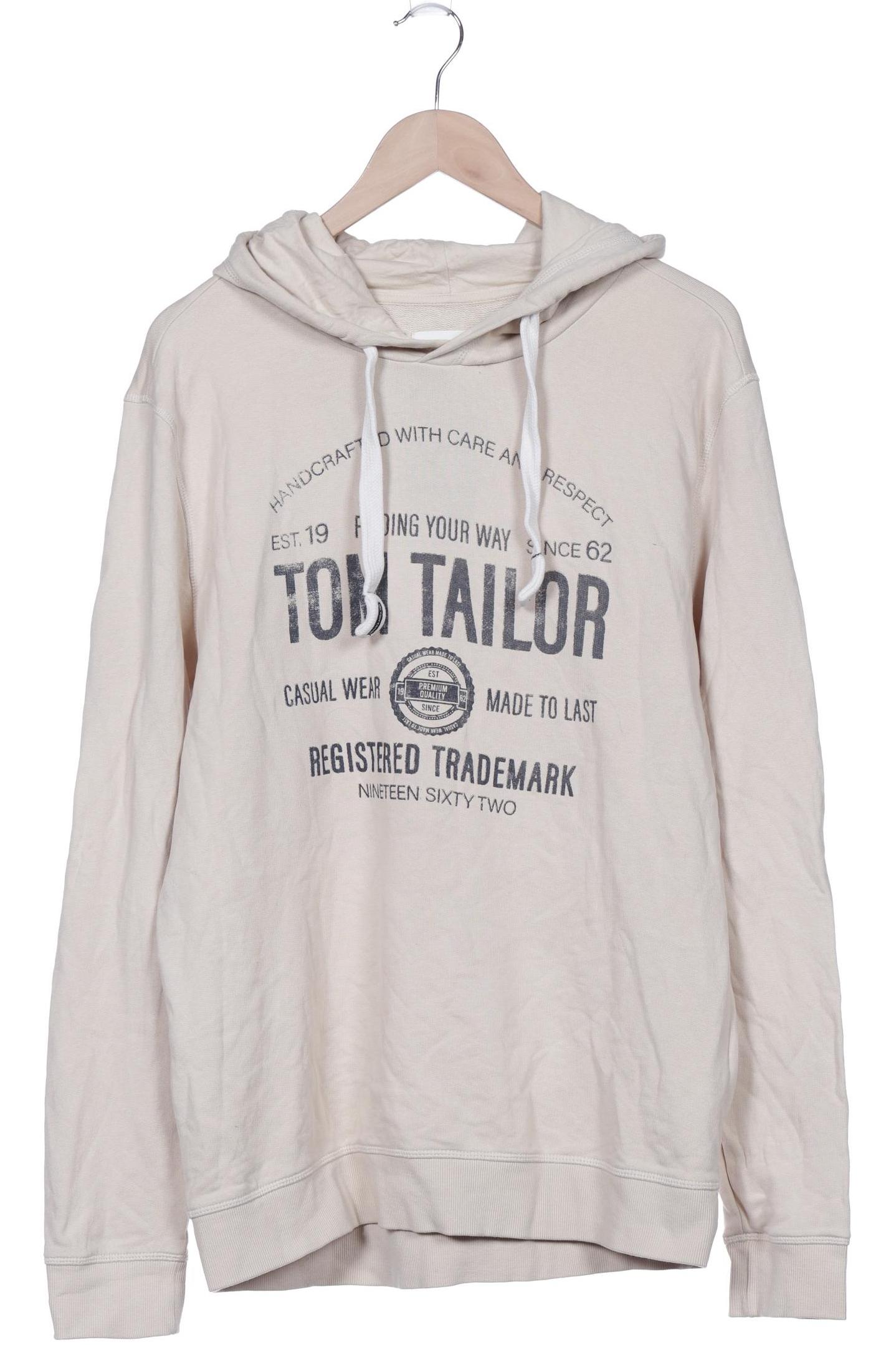 

Tom Tailor Herren Kapuzenpullover, cremeweiß, Gr. 56