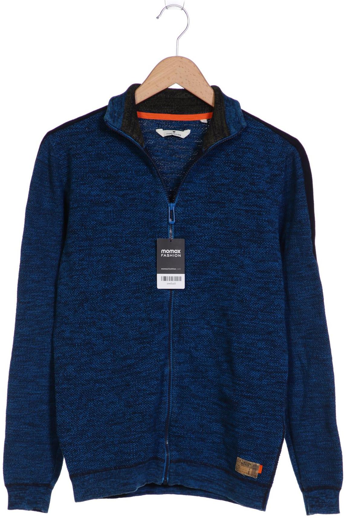 Thumbnail - Tom Tailor Herren Strickjacke, blau, Gr. 48