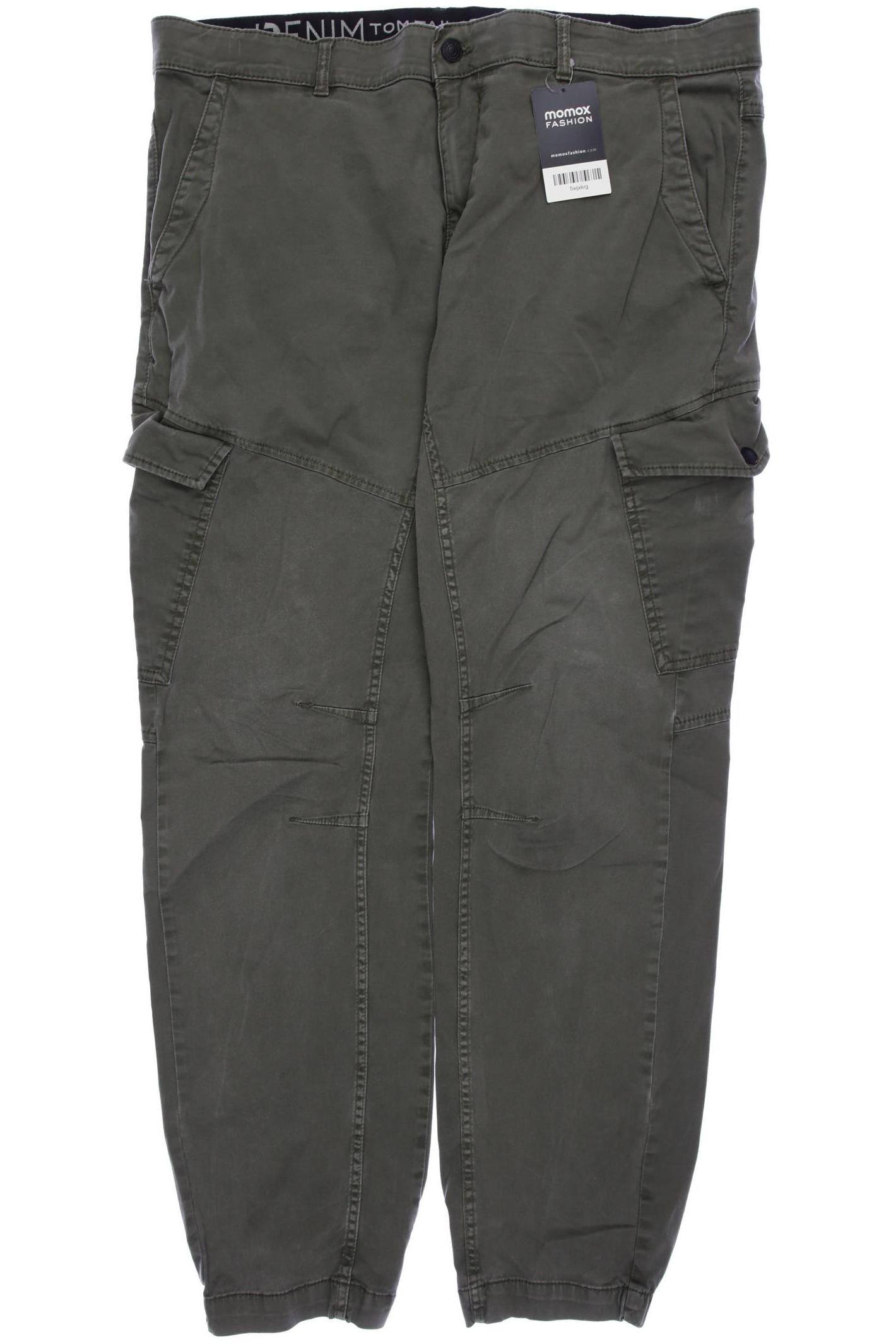 

Tom Tailor Herren Stoffhose, grün, Gr. 0