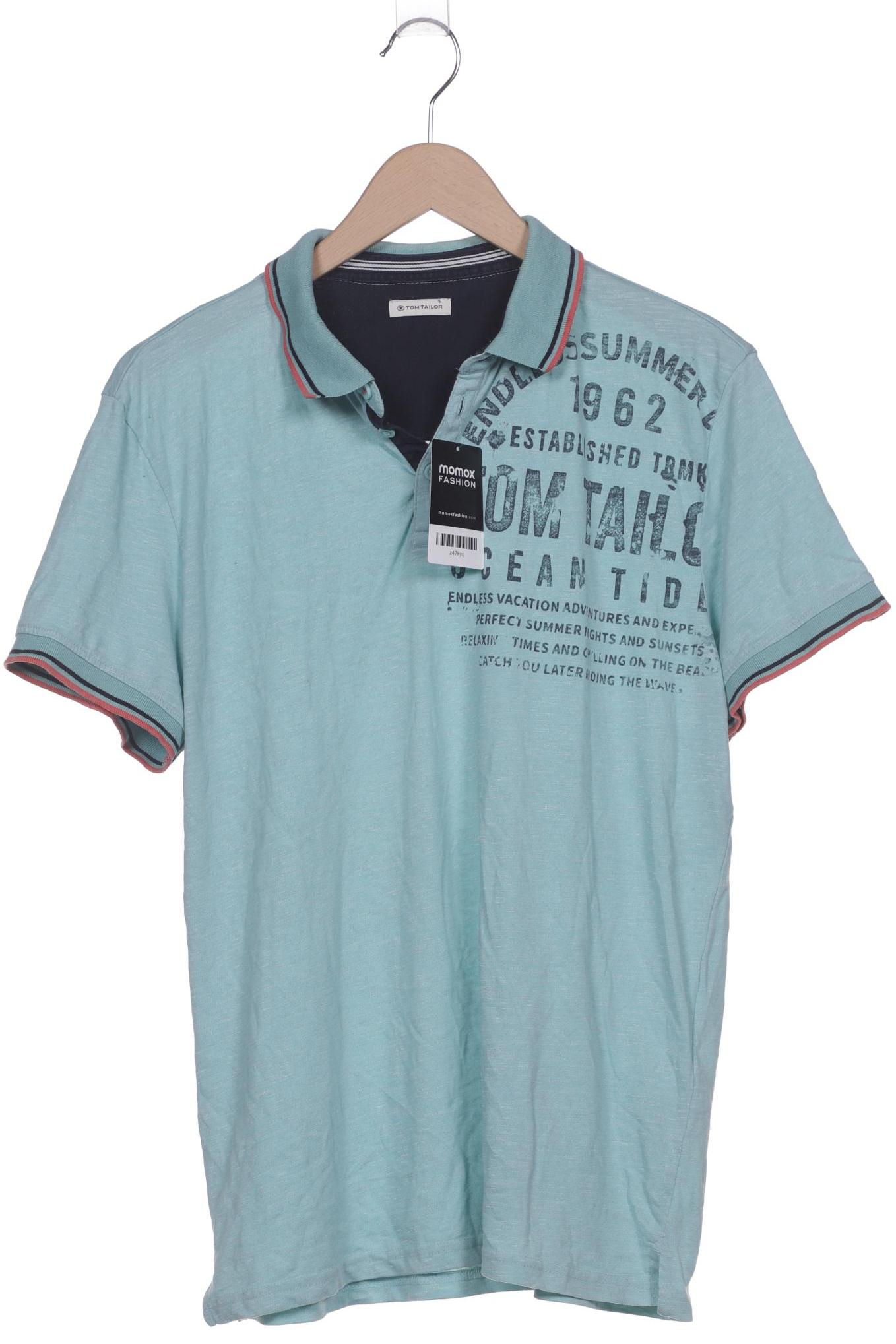 

Tom Tailor Herren Poloshirt, türkis, Gr. 52