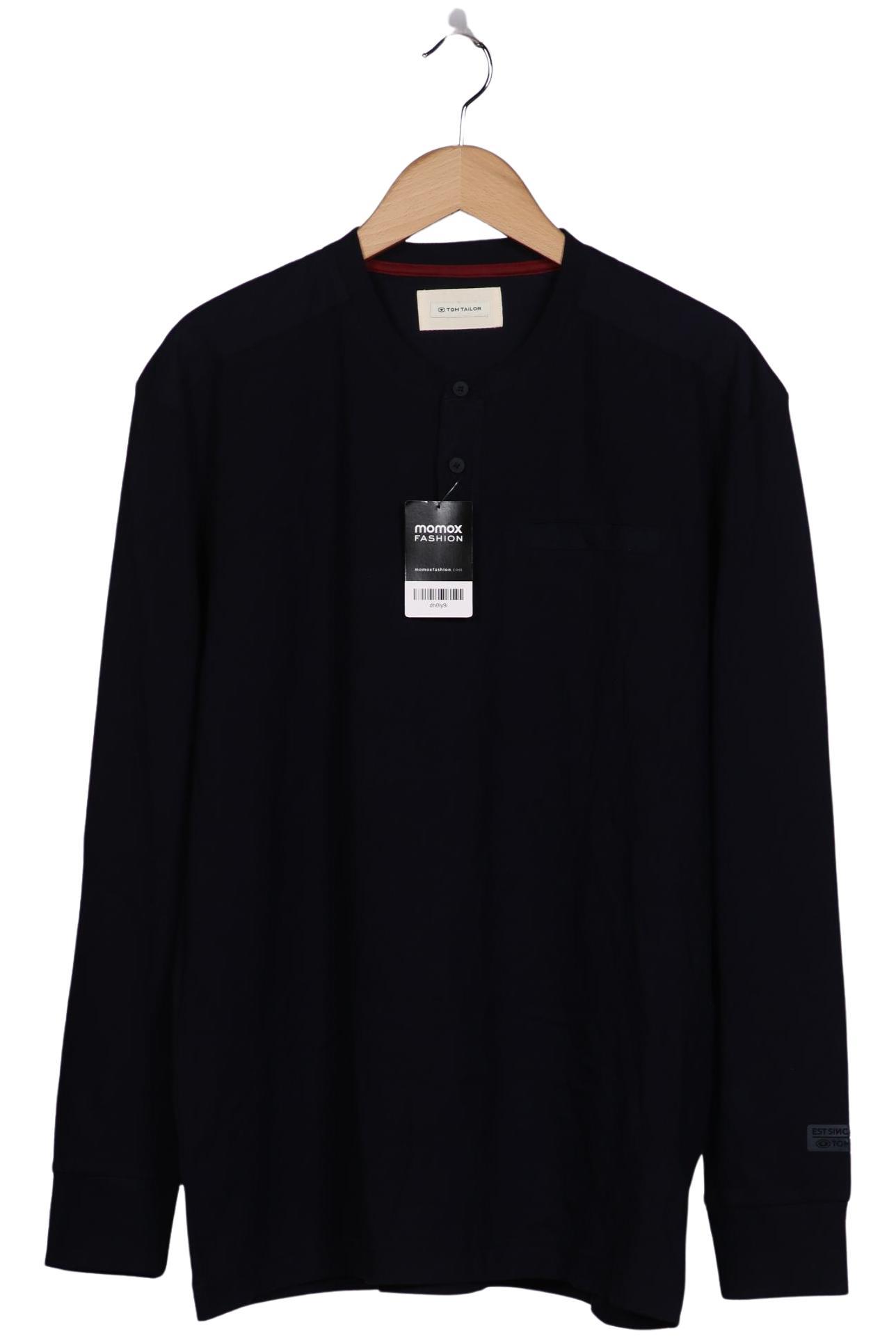 

Tom Tailor Herren Langarmshirt, marineblau, Gr. 62