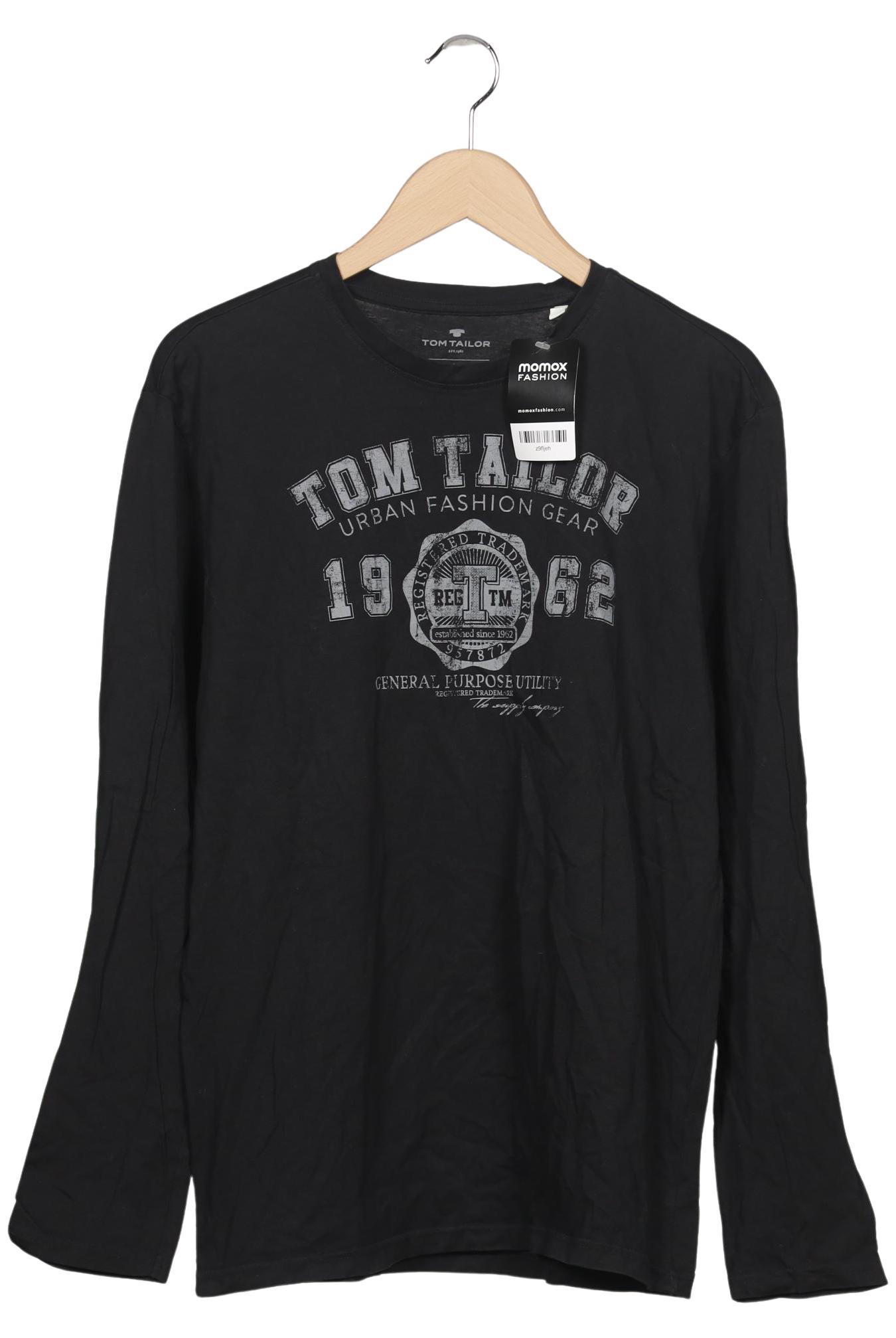 

Tom Tailor Herren Langarmshirt, schwarz, Gr. 52