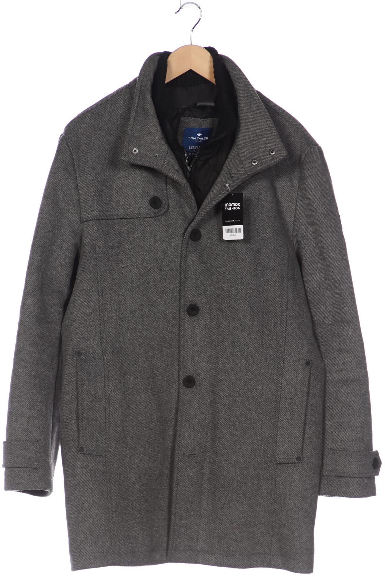 

Tom Tailor Herren Mantel, grau, Gr. 54