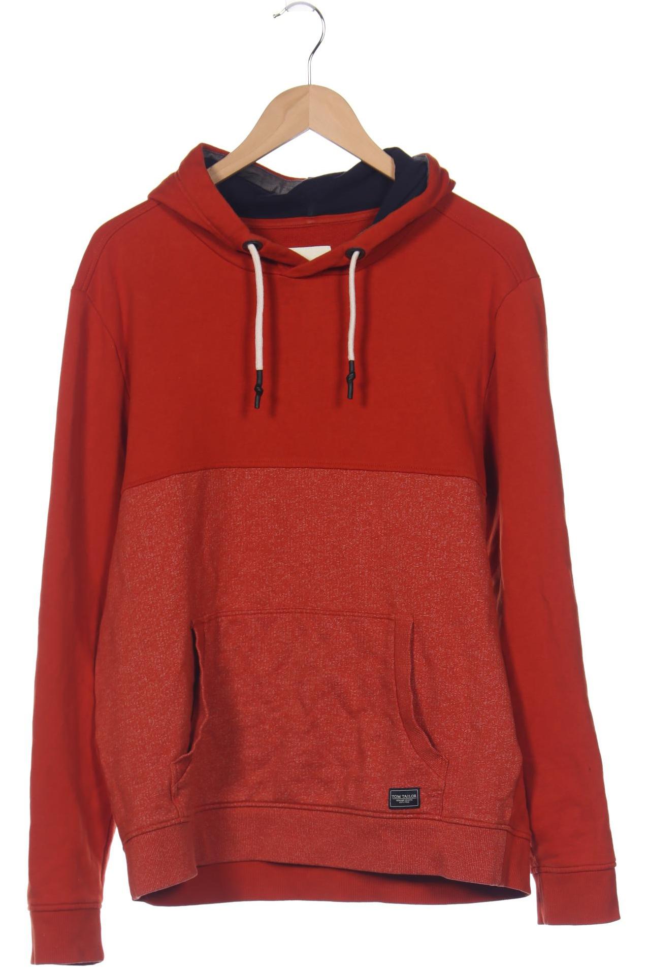 

Tom Tailor Herren Kapuzenpullover, orange, Gr. 54