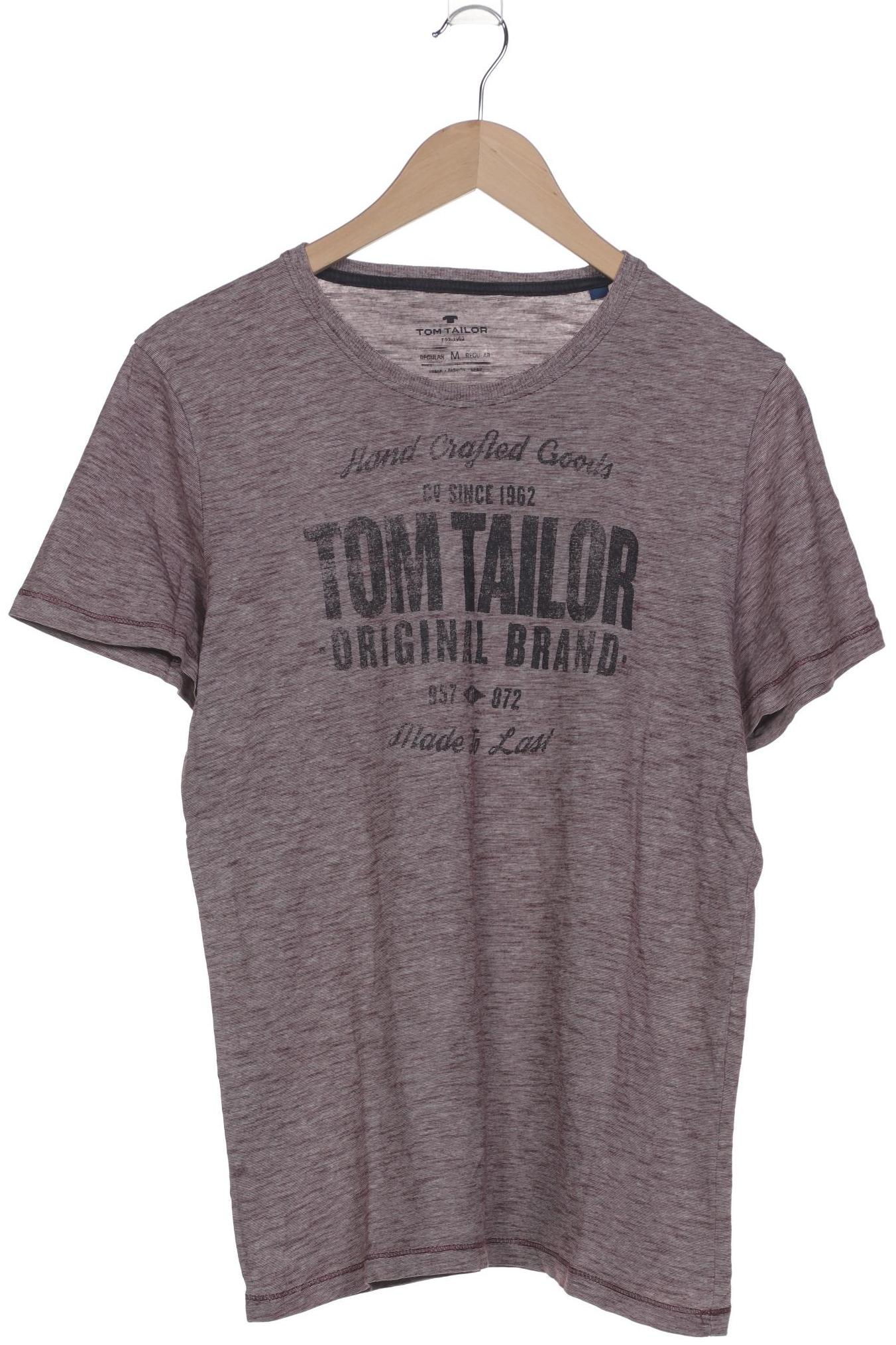

Tom Tailor Herren T-Shirt, bordeaux, Gr. 48