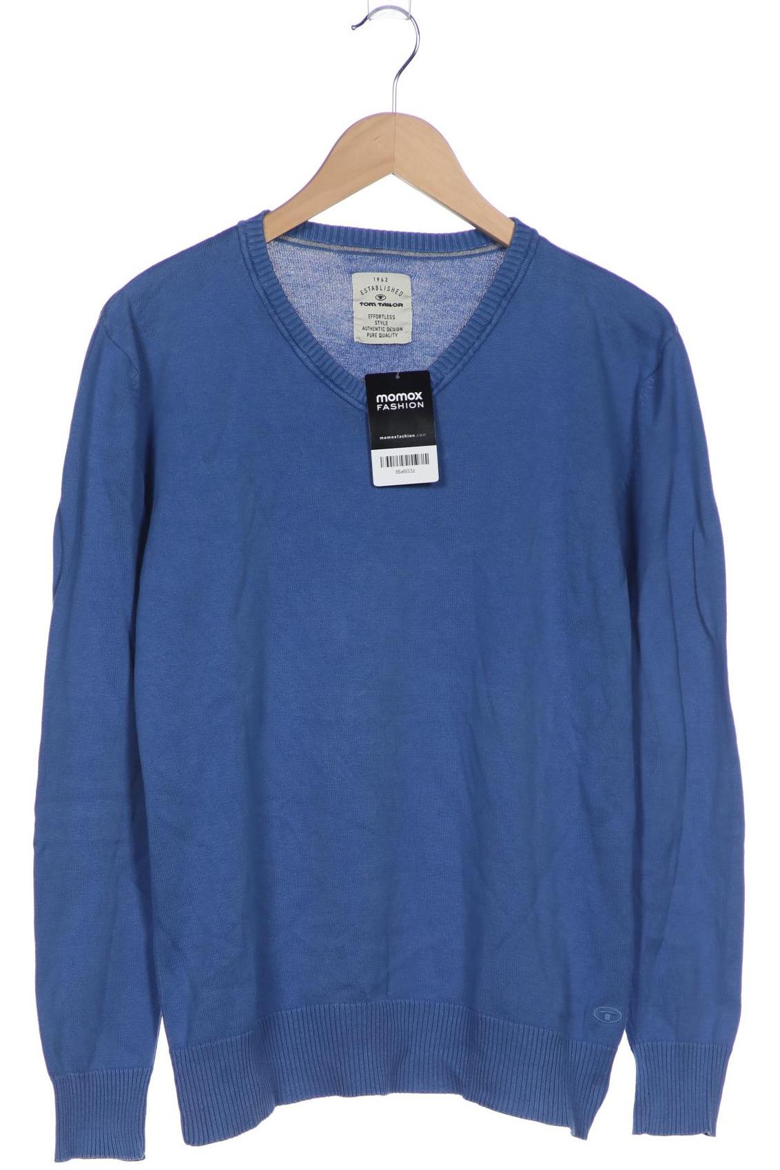 

Tom Tailor Herren Pullover, blau, Gr. 48
