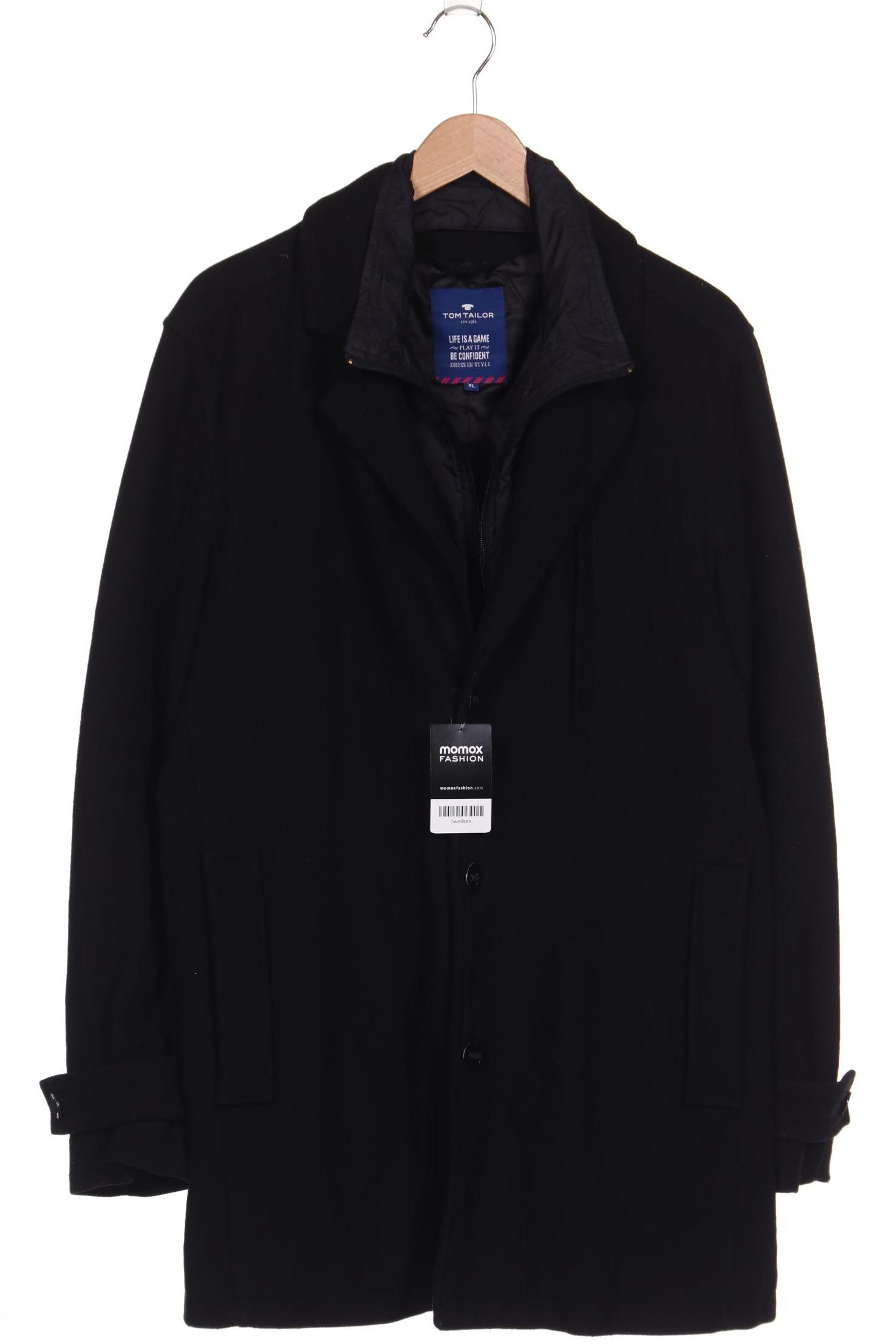 

Tom Tailor Herren Mantel, schwarz