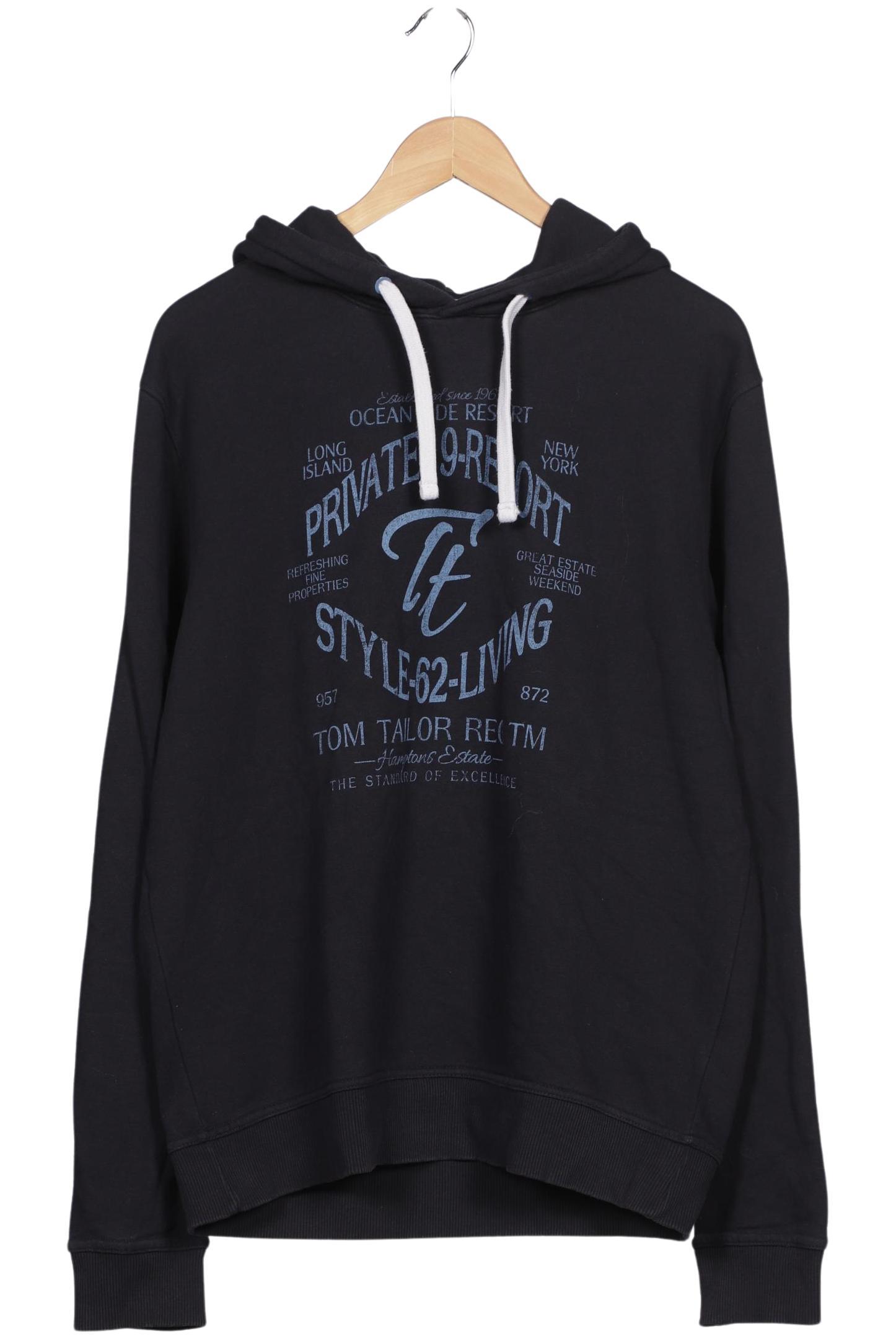 Thumbnail - Tom Tailor Herren Kapuzenpullover, schwarz, Gr. 52