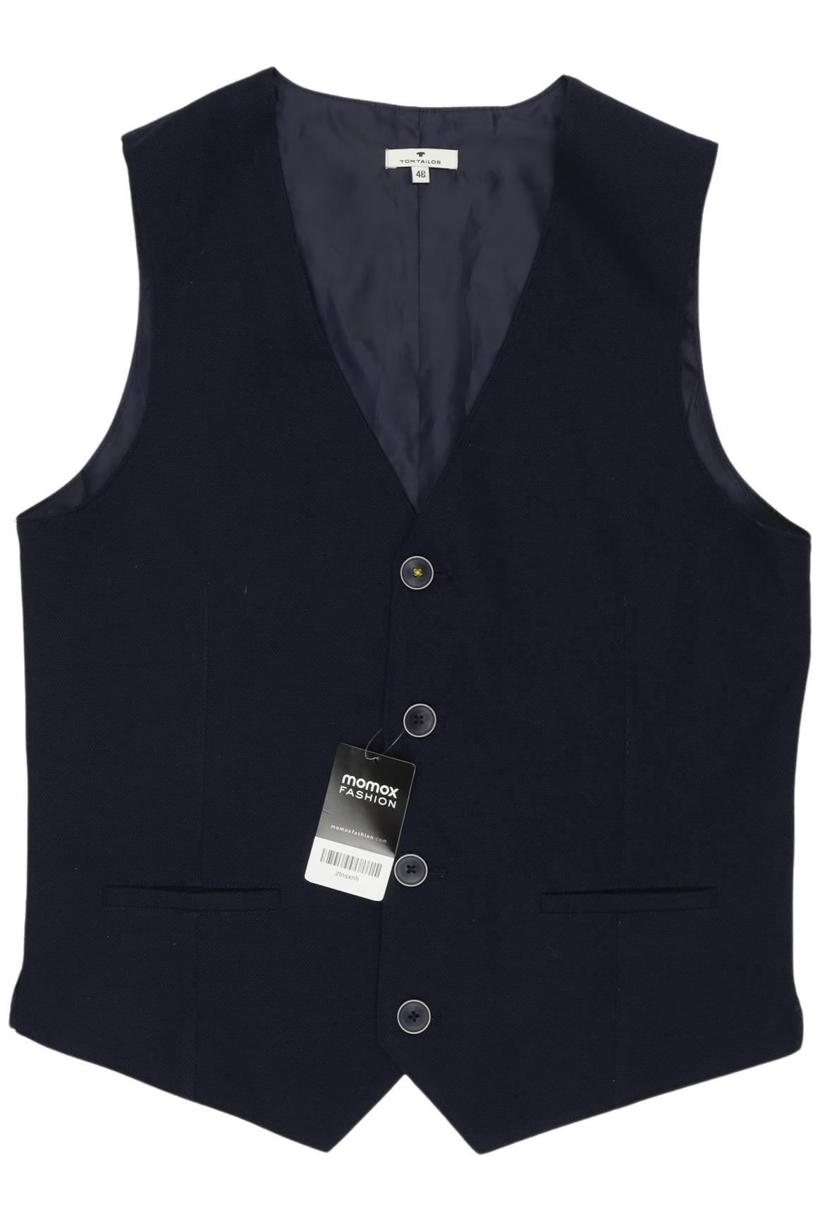 

Tom Tailor Herren Weste, marineblau, Gr. 48