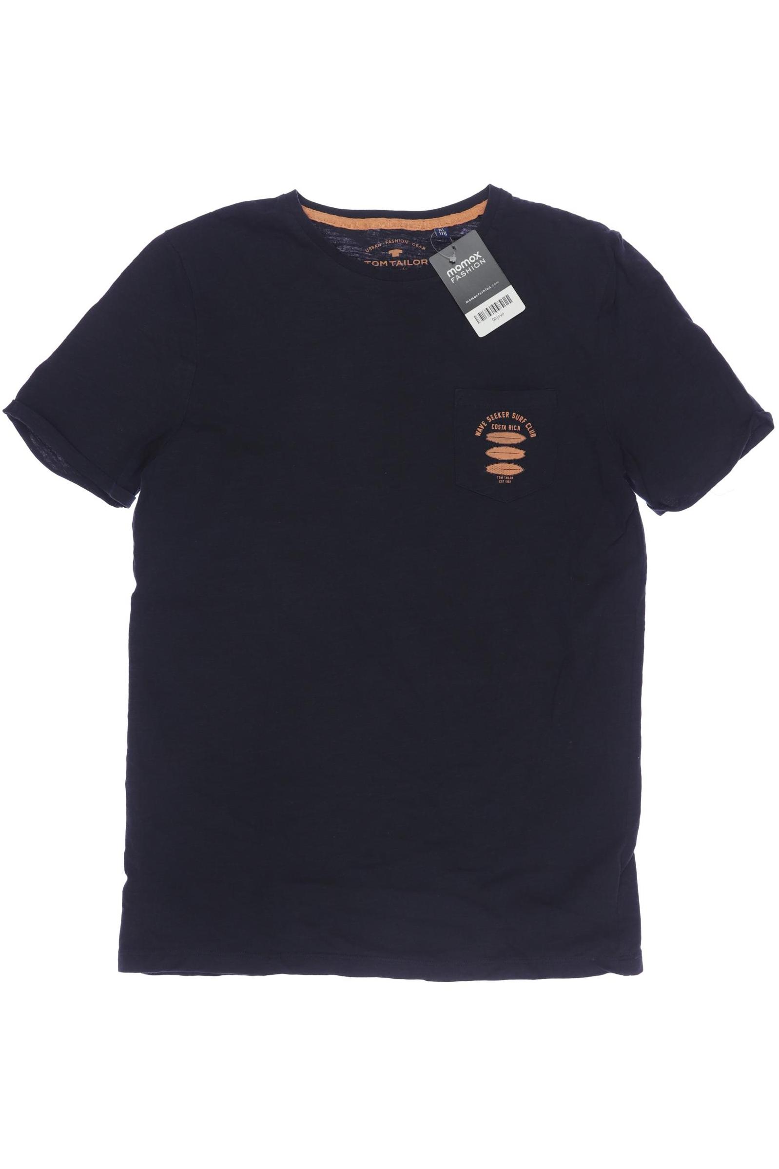 

Tom Tailor Herren T-Shirt, schwarz, Gr. 176