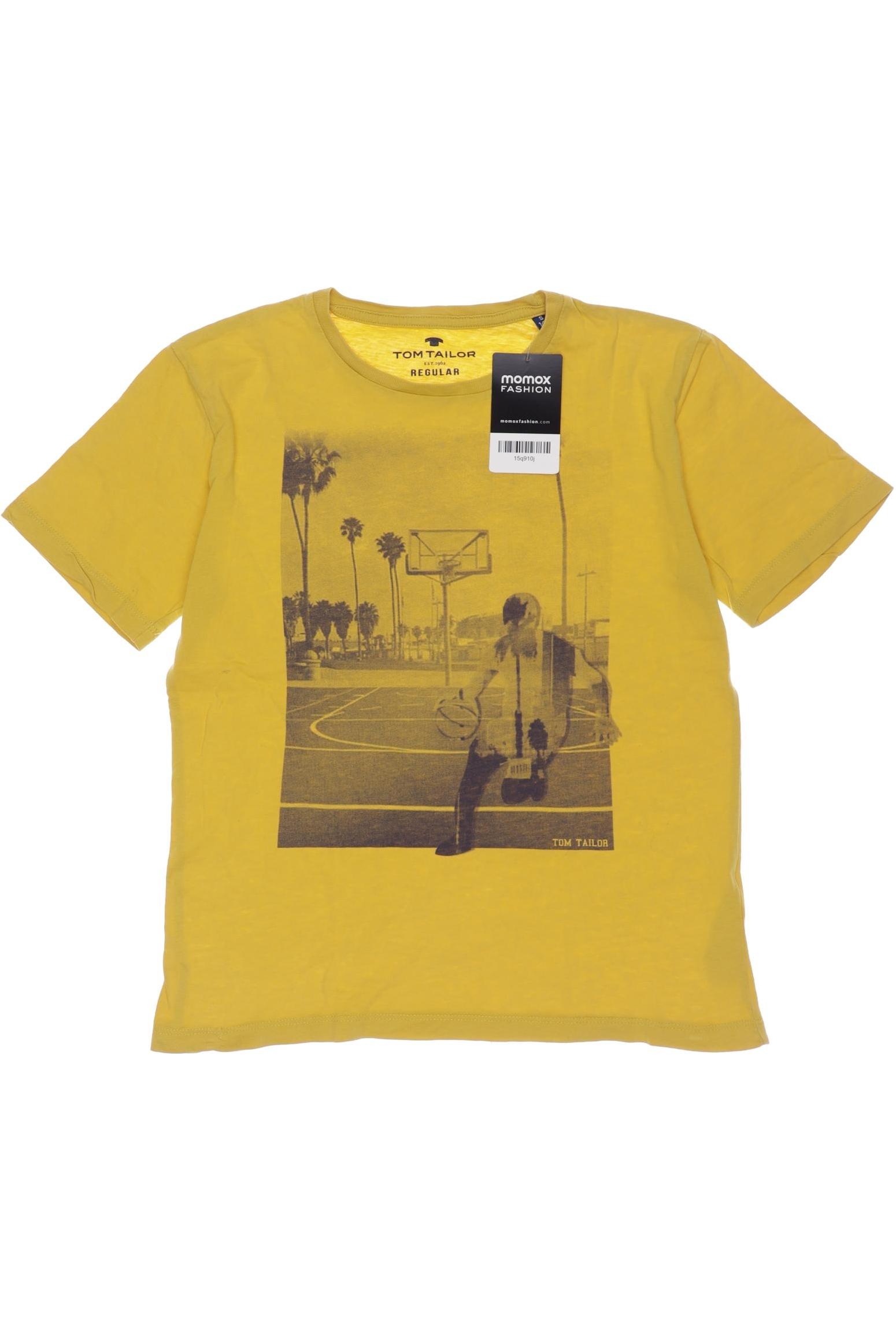 

Tom Tailor Herren T-Shirt, gelb, Gr. 140