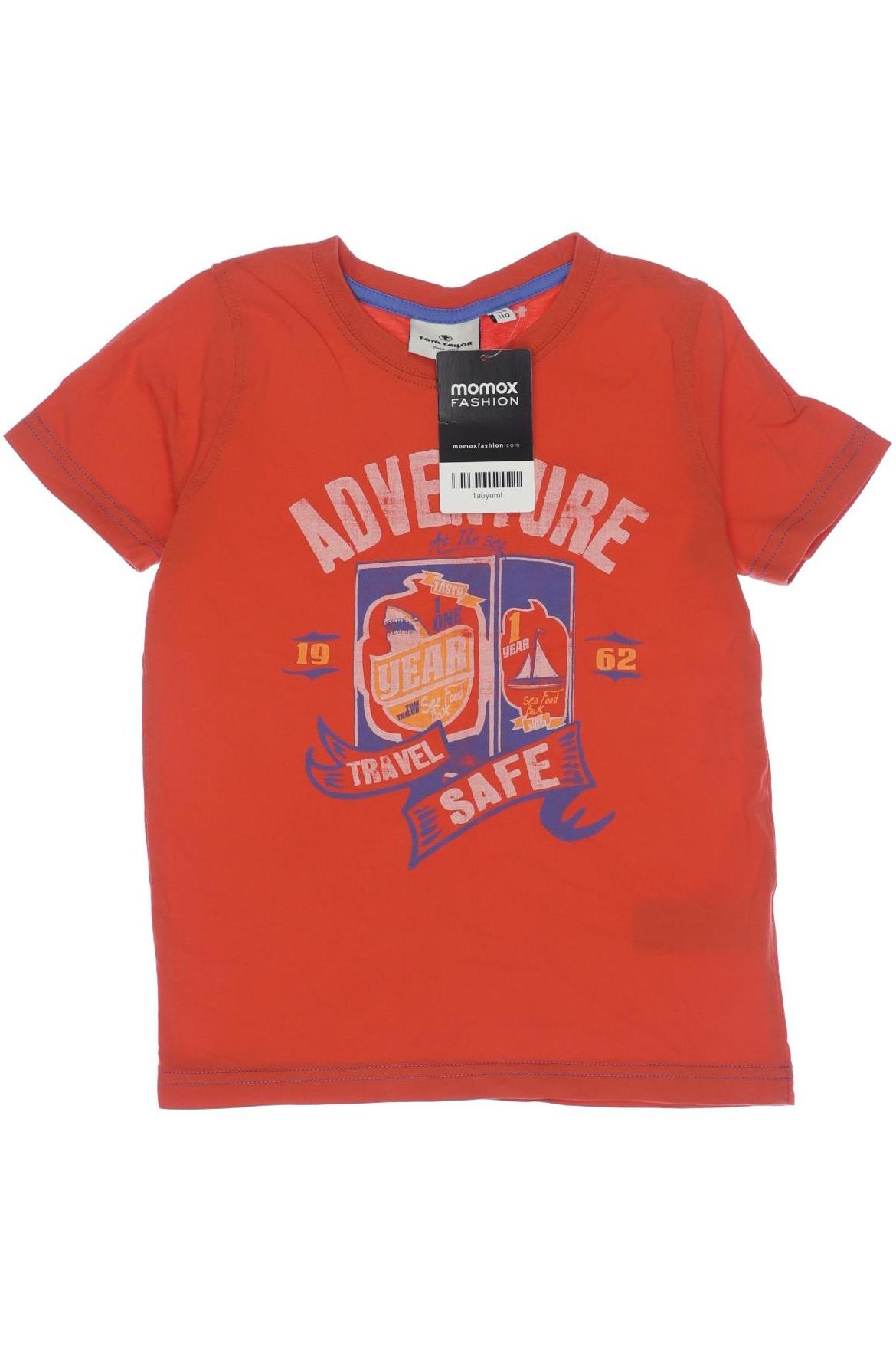 

Tom Tailor Herren T-Shirt, orange, Gr. 104