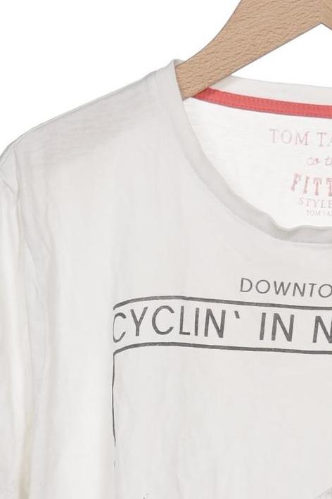 Thumbnail - Tom Tailor Jungen T-Shirt, weiß, Gr. 152