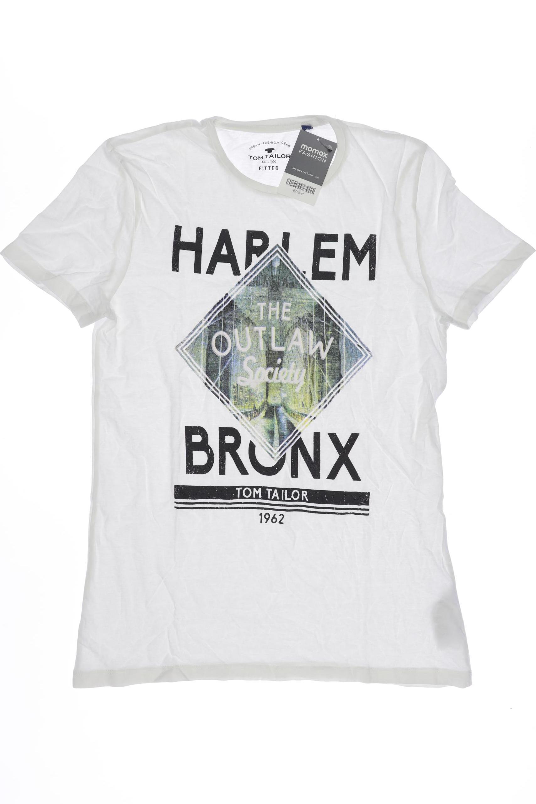 

Tom Tailor Herren T-Shirt, weiß, Gr. 176