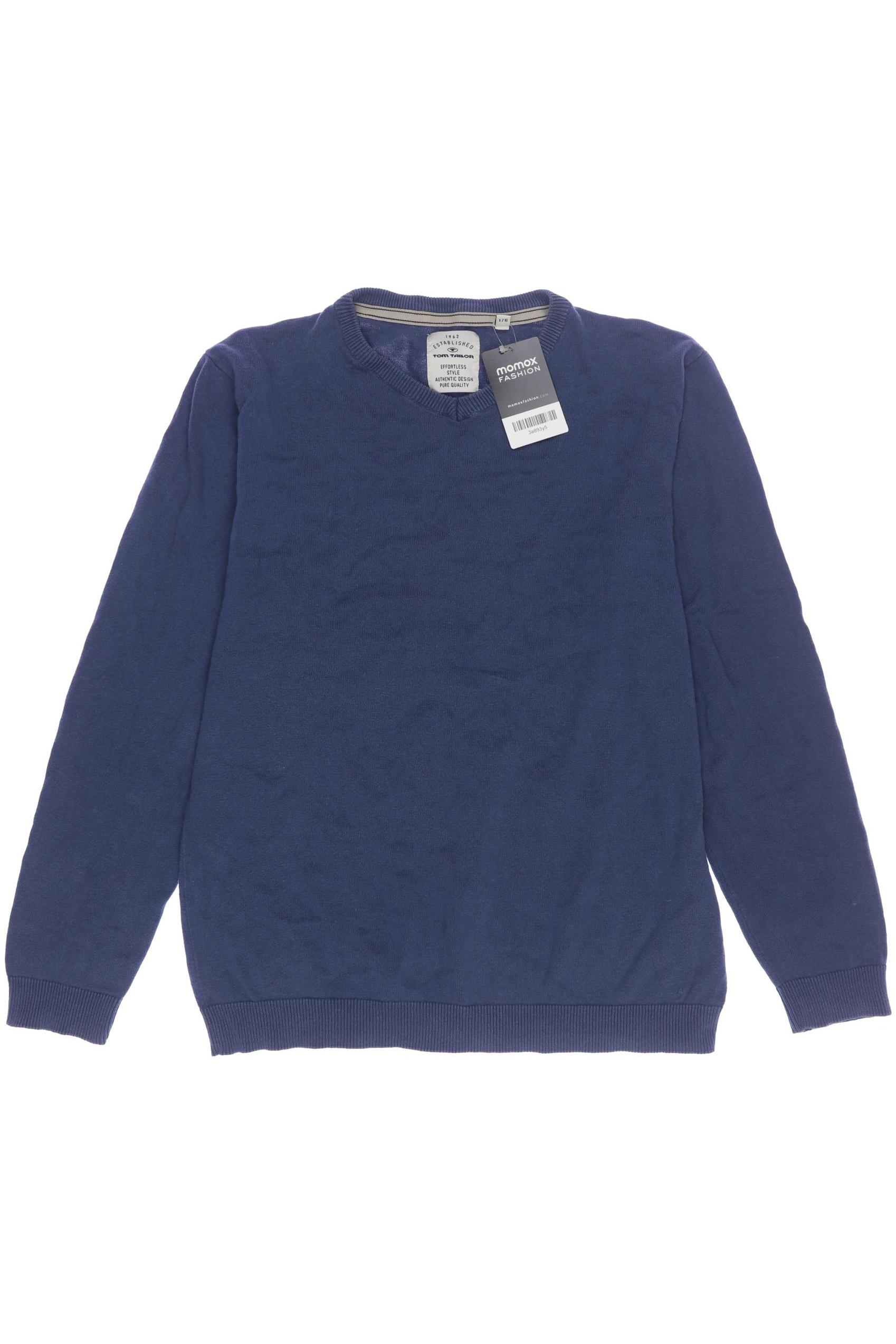 

Tom Tailor Herren Pullover, blau, Gr. 176