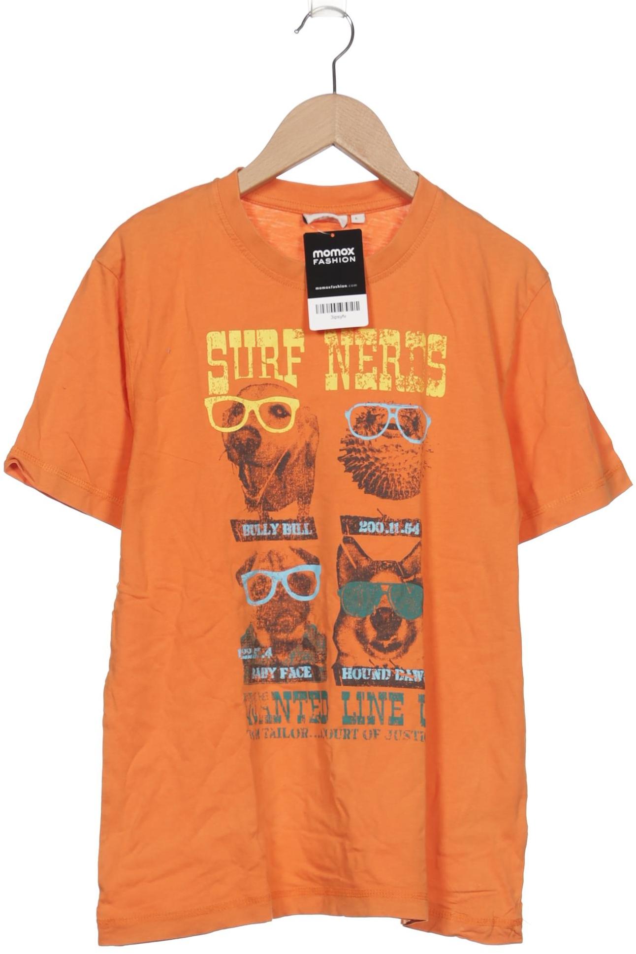 

Tom Tailor Herren T-Shirt, orange, Gr. 164