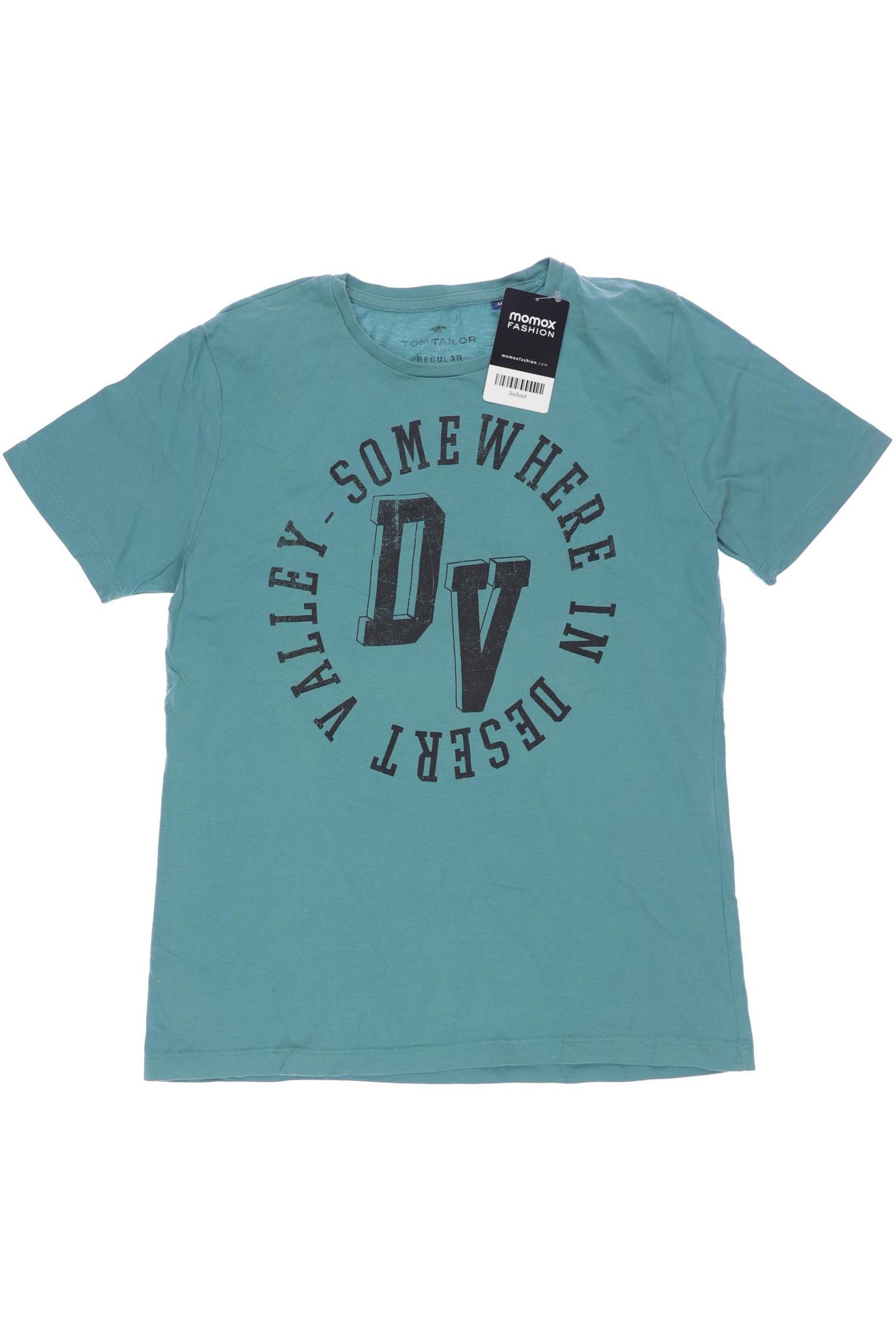 

Tom Tailor Herren T-Shirt, türkis, Gr. 152