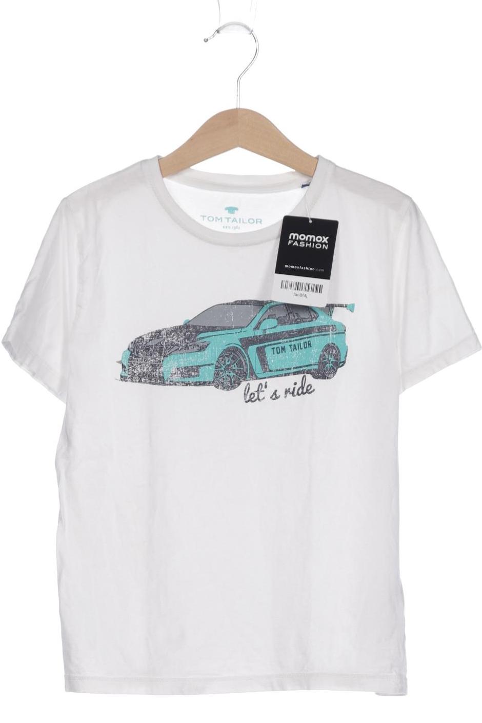 

Tom Tailor Jungen T-Shirt, weiß, Gr. 128