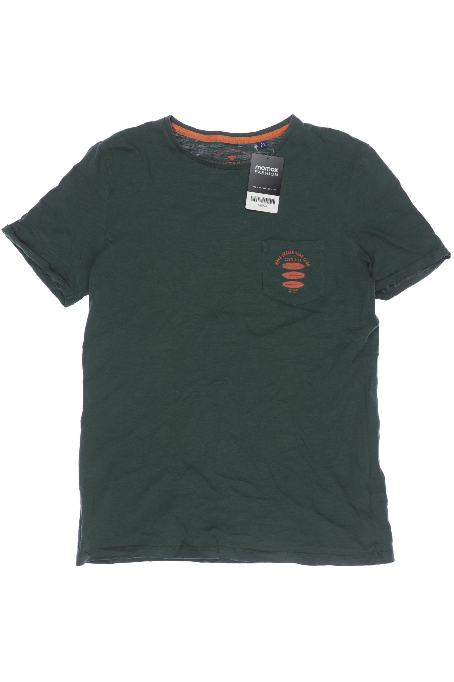 

Tom Tailor Herren T-Shirt, grün, Gr. 176